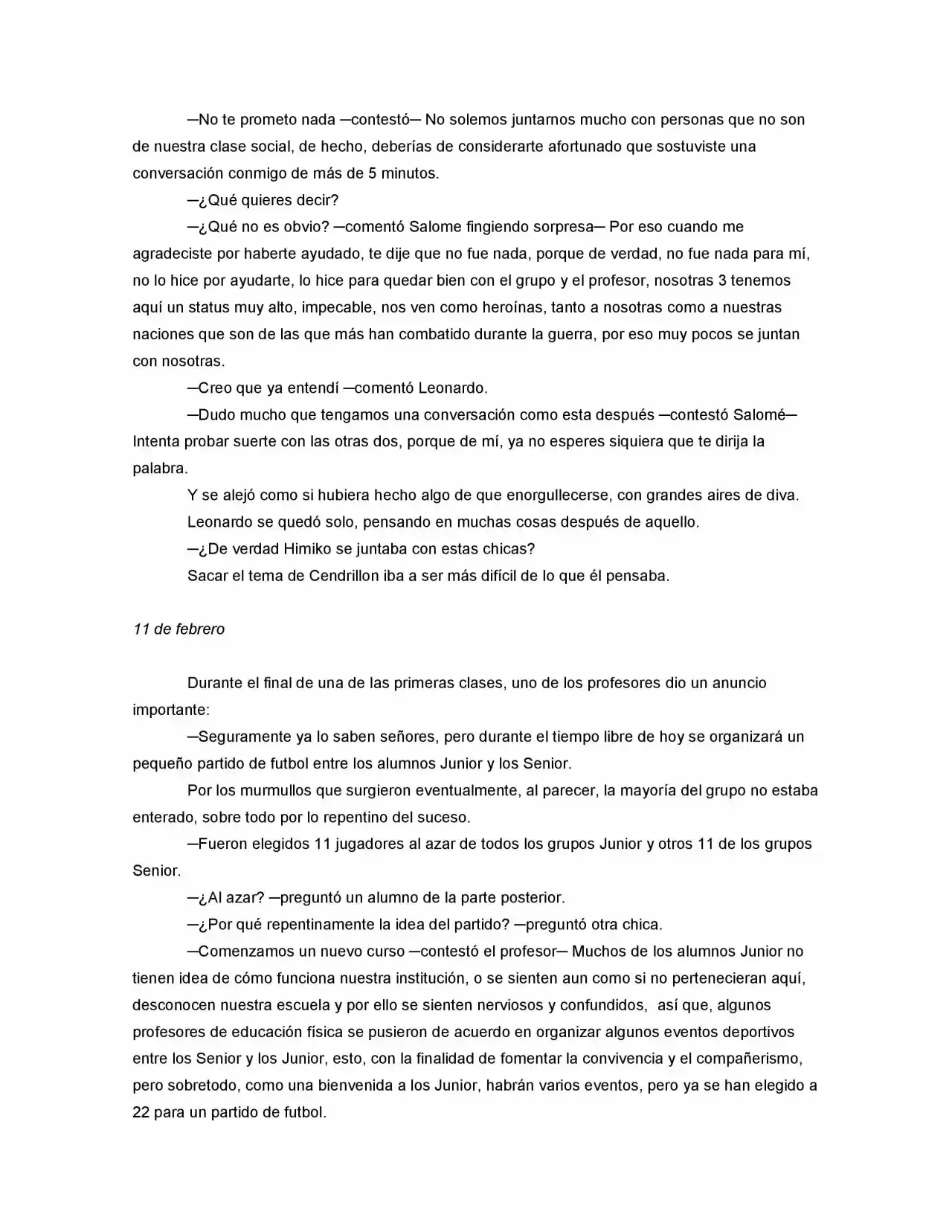 La Diferencia (Novela) - Capítulo 48 - Página 4 - LectorTMOo