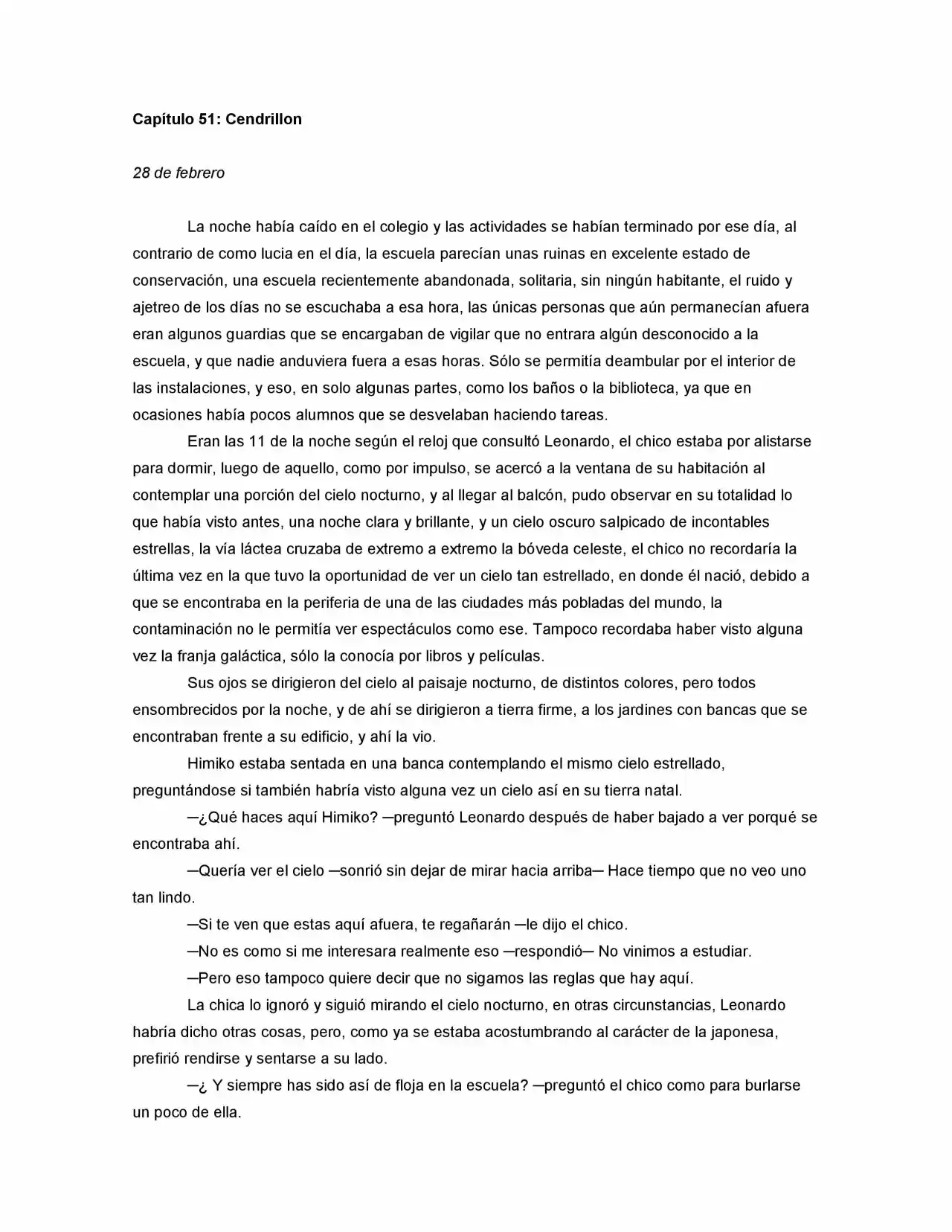 La Diferencia (Novela) - Capítulo 51 - Página 1 - LectorTMOo