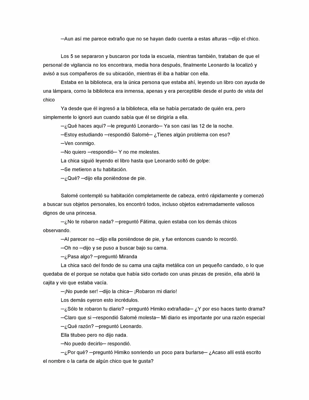 La Diferencia (Novela) - Capítulo 51 - Página 5 - LectorTMOo