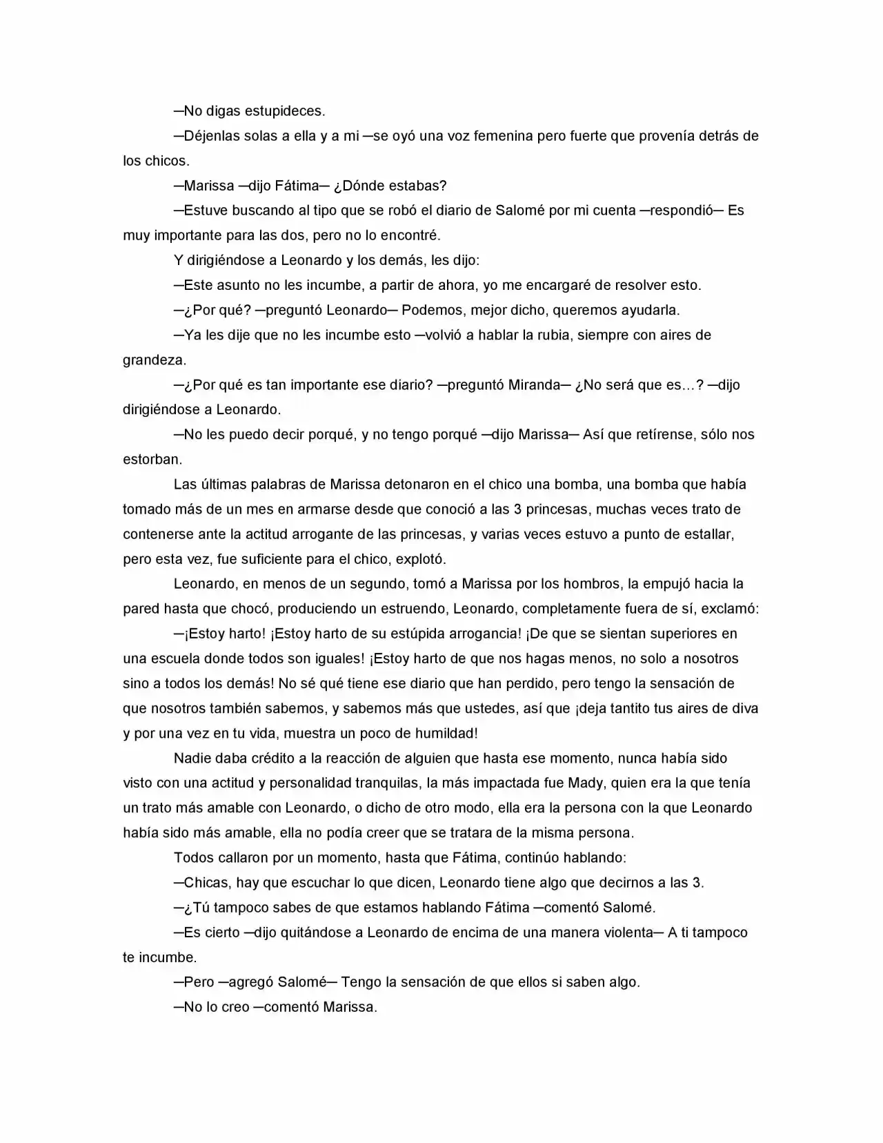La Diferencia (Novela) - Capítulo 51 - Página 6 - LectorTMOo