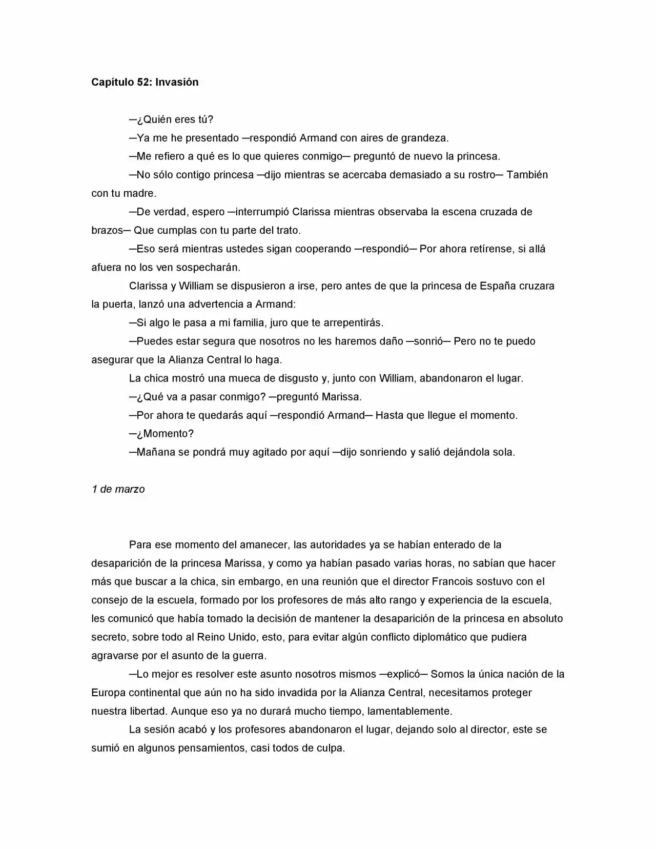 La Diferencia (Novela) - Capítulo 52 - Página 1 - LectorTMOo