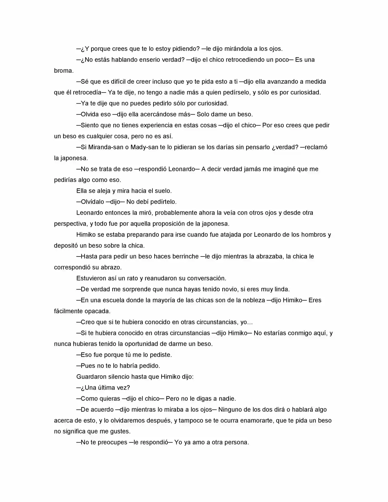 La Diferencia (Novela) - Capítulo 53 - Página 9 - LectorTMOo