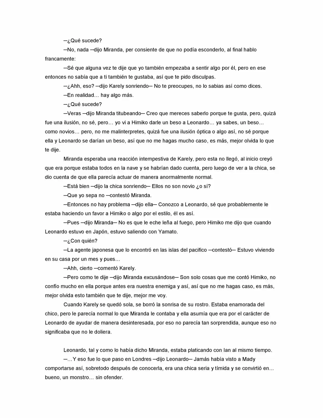 La Diferencia (Novela) - Capítulo 54 - Página 6 - LectorTMOo