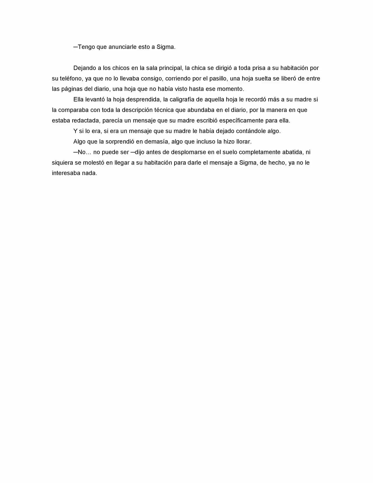 La Diferencia (Novela) - Capítulo 54 - Página 10 - LectorTMOo