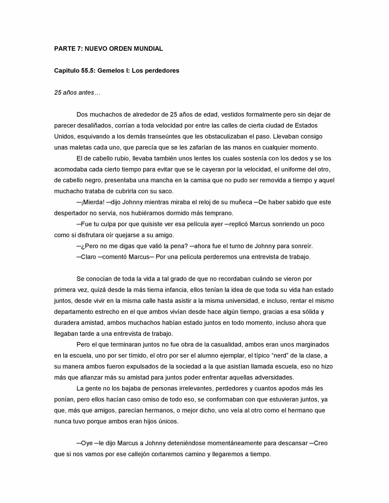 La Diferencia (Novela) - Capítulo 55.50 - Página 1 - LectorTMOo