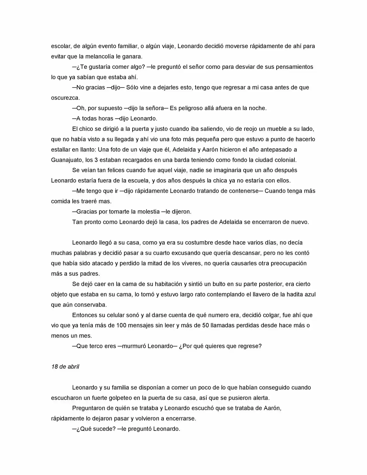 La Diferencia (Novela) - Capítulo 56 - Página 4 - LectorTMOo