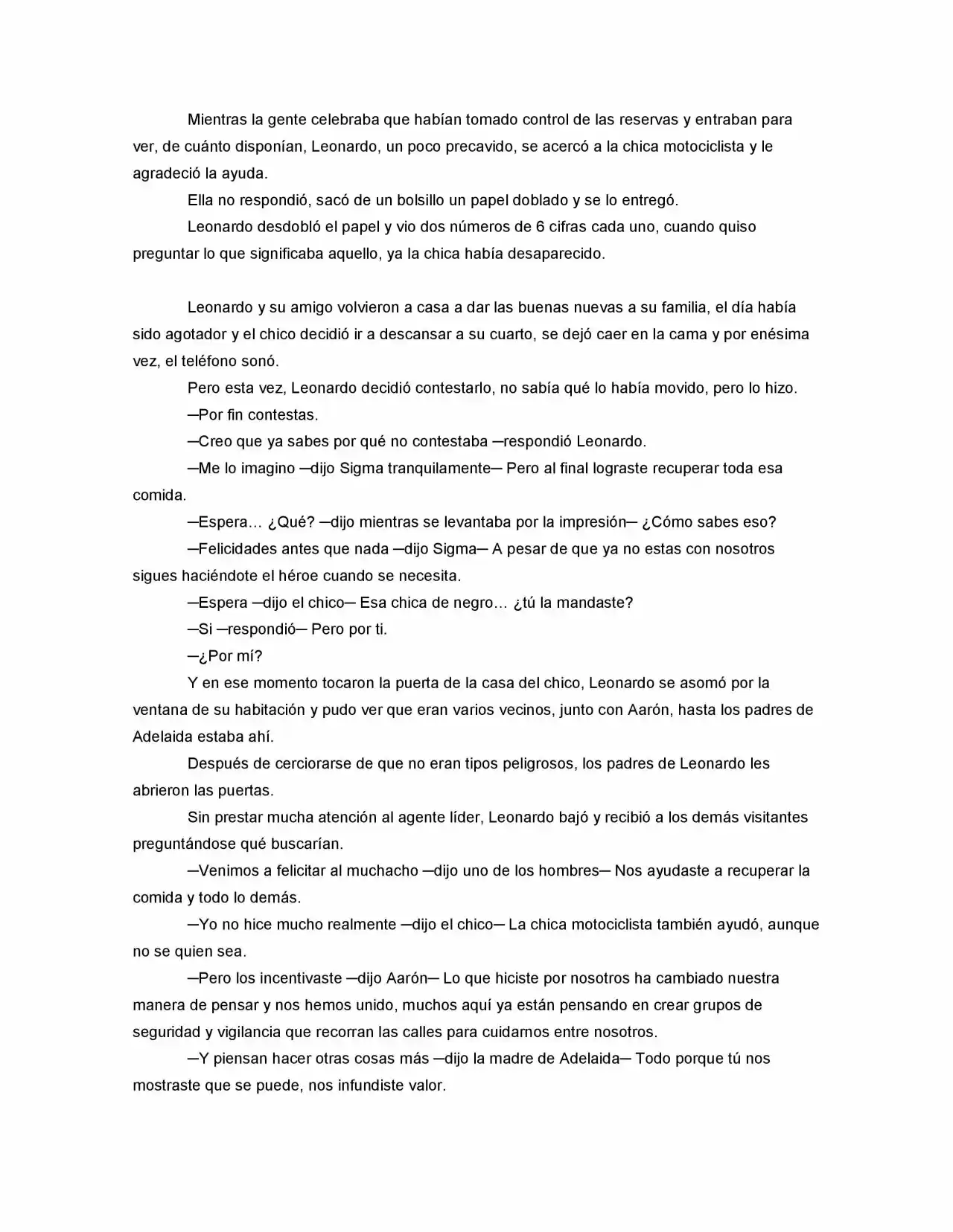 La Diferencia (Novela) - Capítulo 56 - Página 8 - LectorTMOo