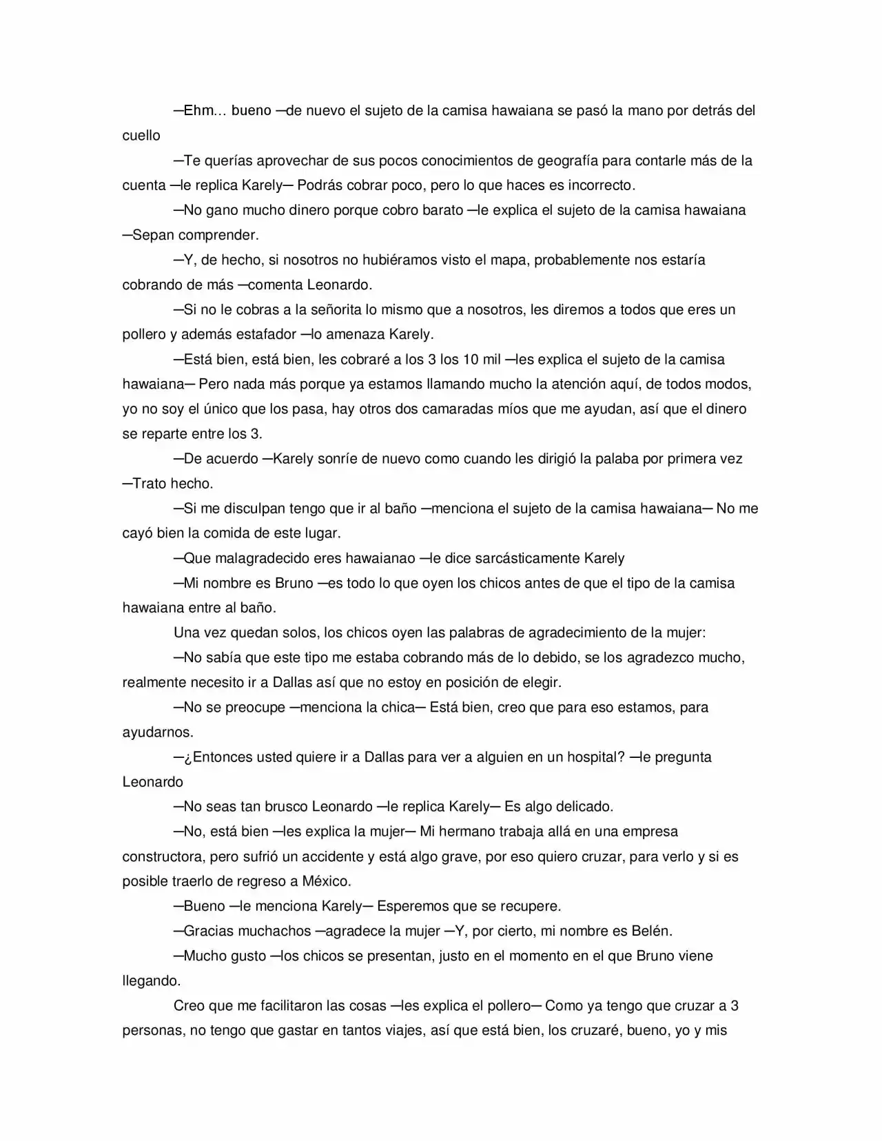 La Diferencia (Novela) - Capítulo 6 - Página 6 - LectorTMOo