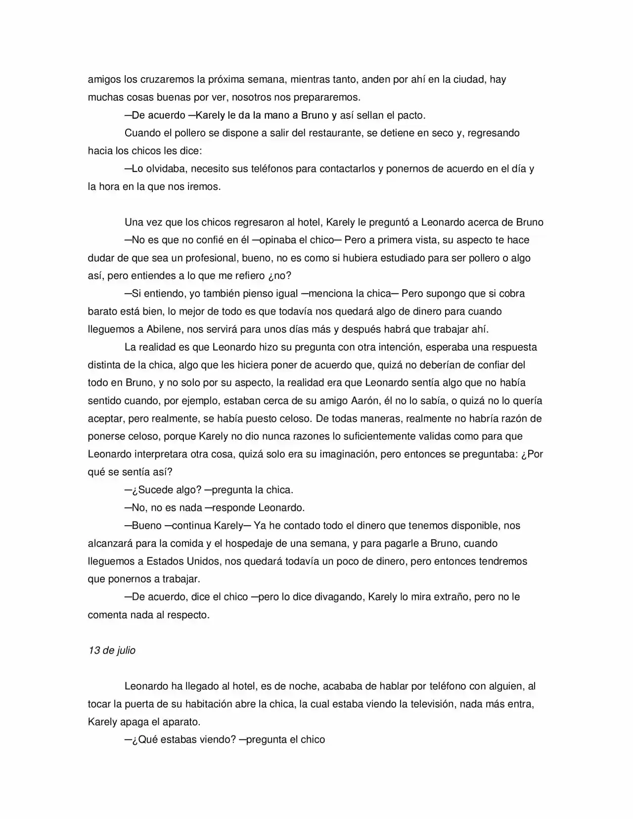 La Diferencia (Novela) - Capítulo 6 - Página 7 - LectorTMOo