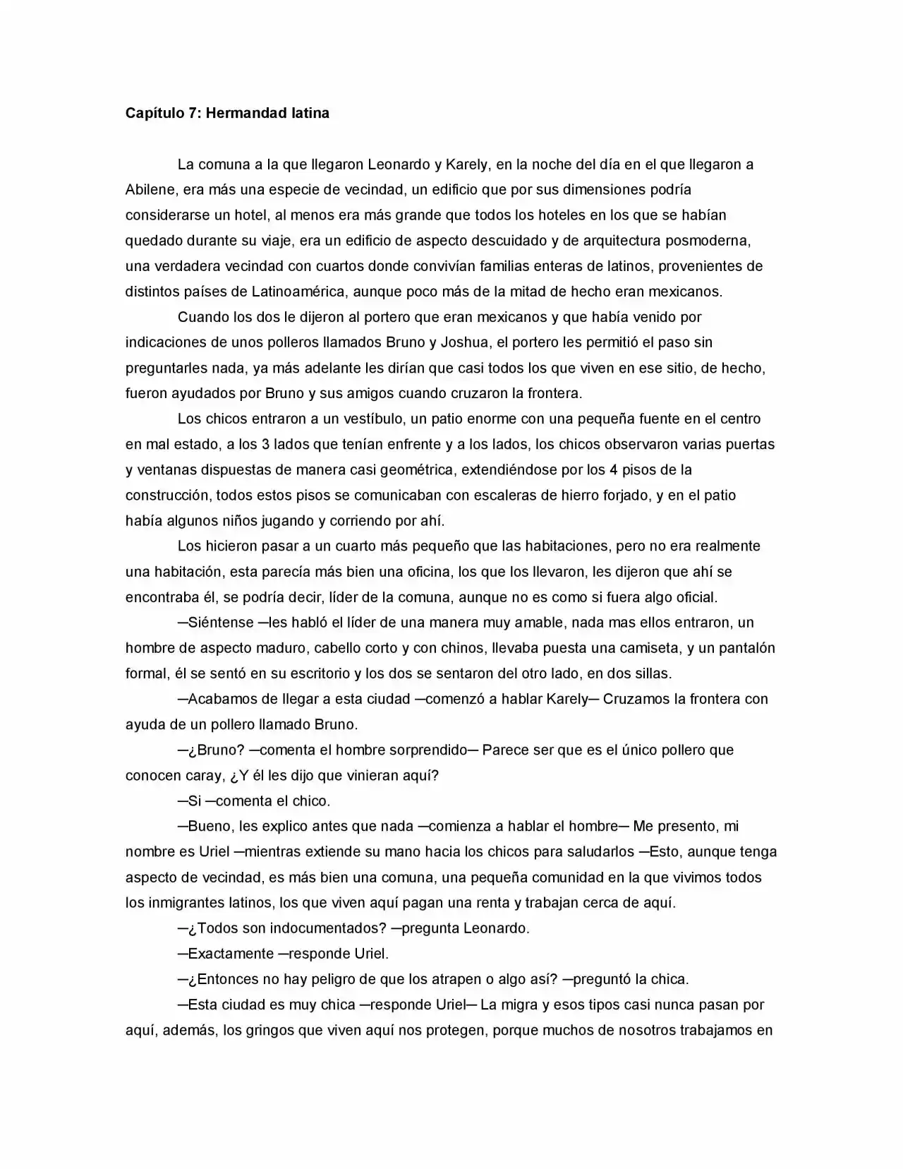 La Diferencia (Novela) - Capítulo 7 - Página 1 - LectorTMOo