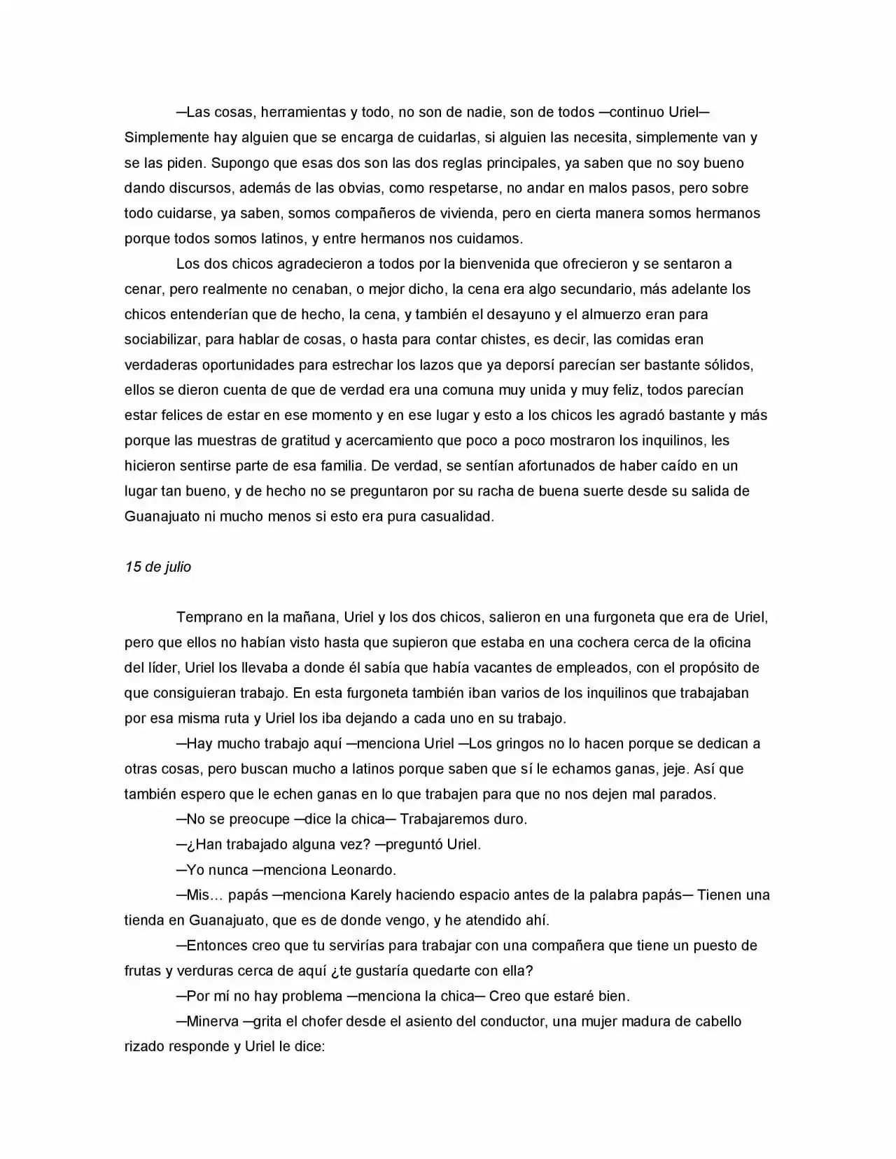 La Diferencia (Novela) - Capítulo 7 - Página 5 - LectorTMOo