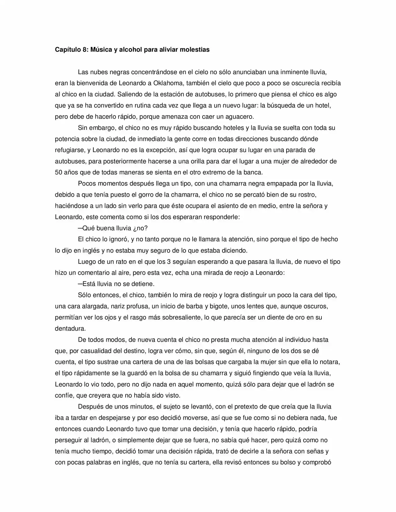 La Diferencia (Novela) - Capítulo 8 - Página 1 - LectorTMOo