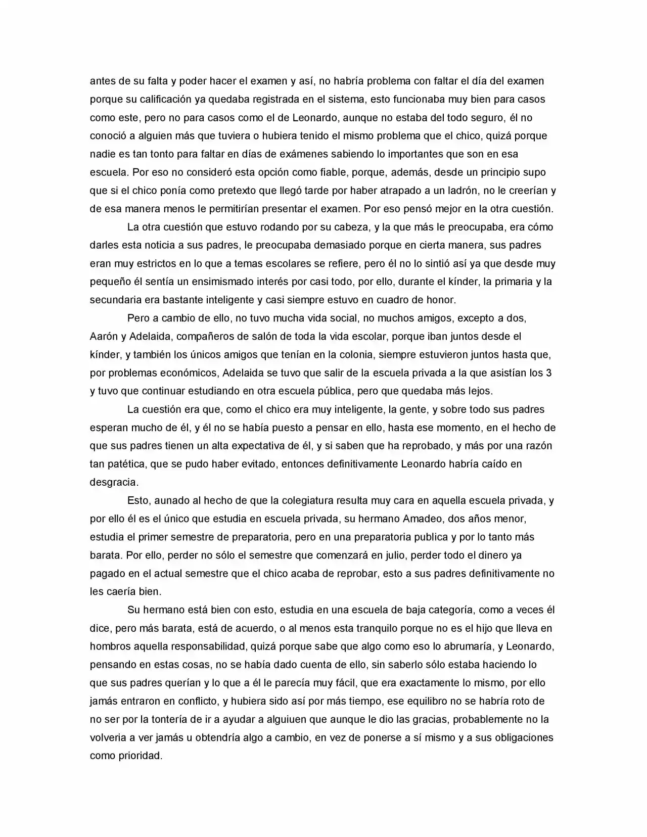 La Diferencia (Novela) - Capítulo 9.50 - Página 5 - LectorTMOo