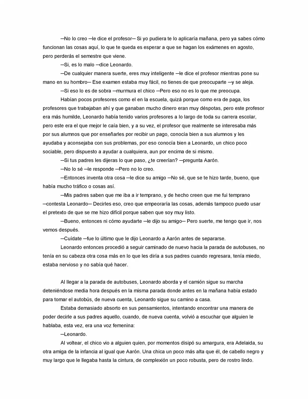 La Diferencia (Novela) - Capítulo 9.50 - Página 7 - LectorTMOo