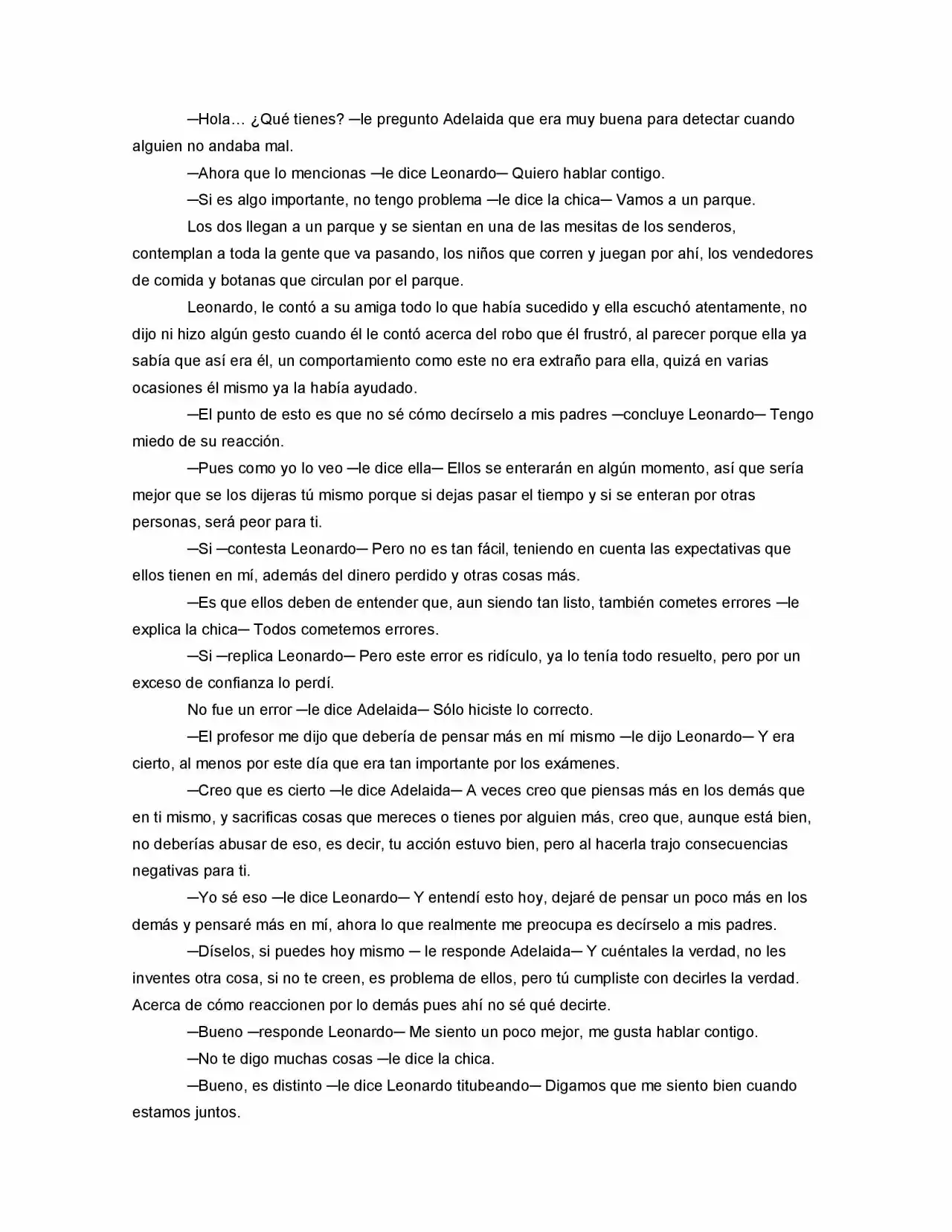 La Diferencia (Novela) - Capítulo 9.50 - Página 8 - LectorTMOo