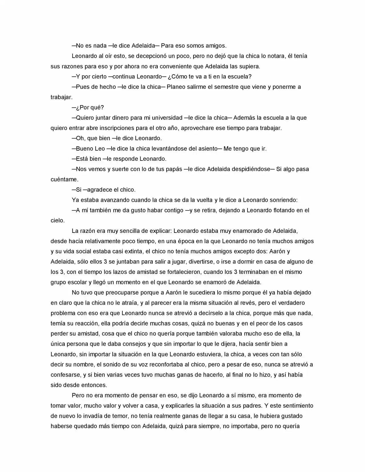 La Diferencia (Novela) - Capítulo 9.50 - Página 9 - LectorTMOo
