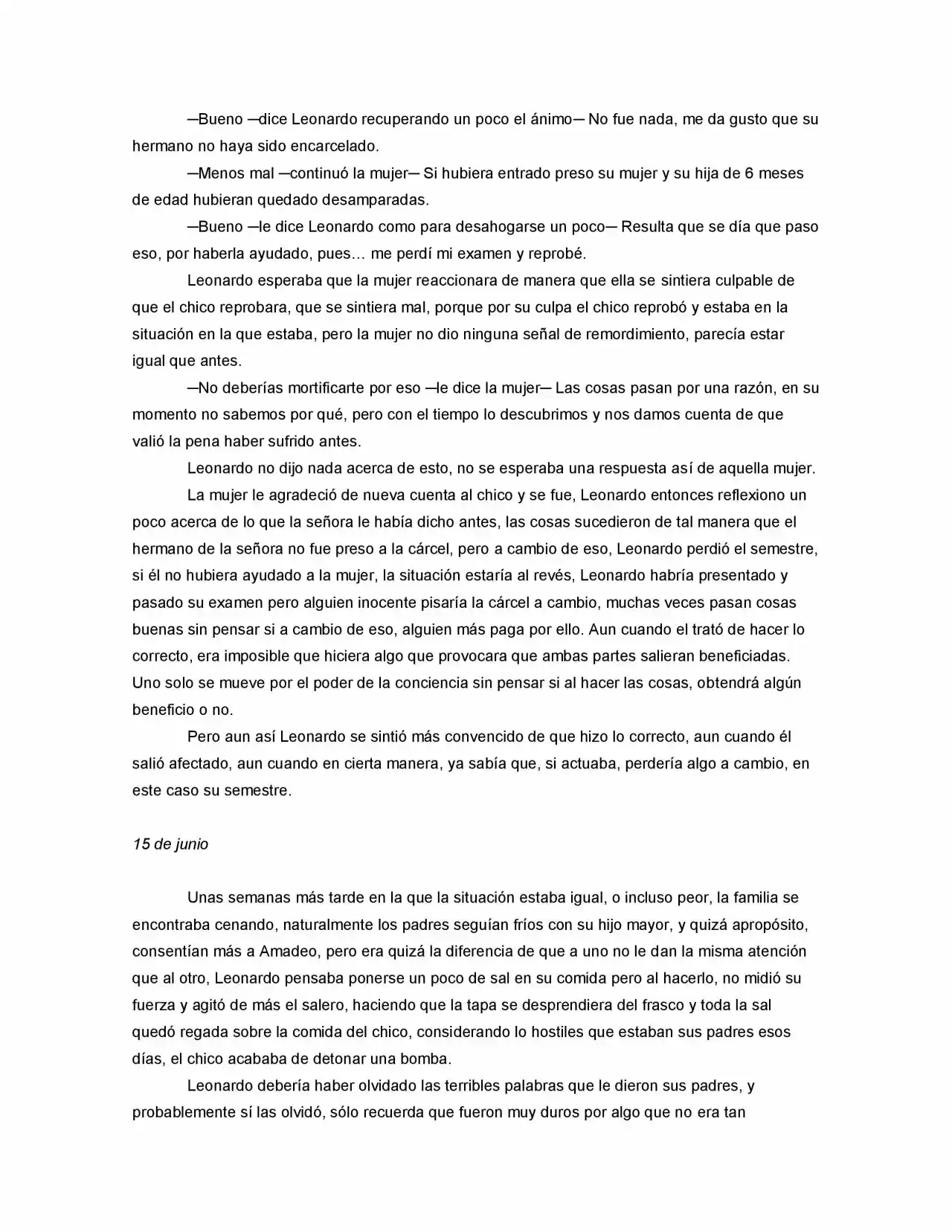La Diferencia (Novela) - Capítulo 9.50 - Página 13 - LectorTMOo
