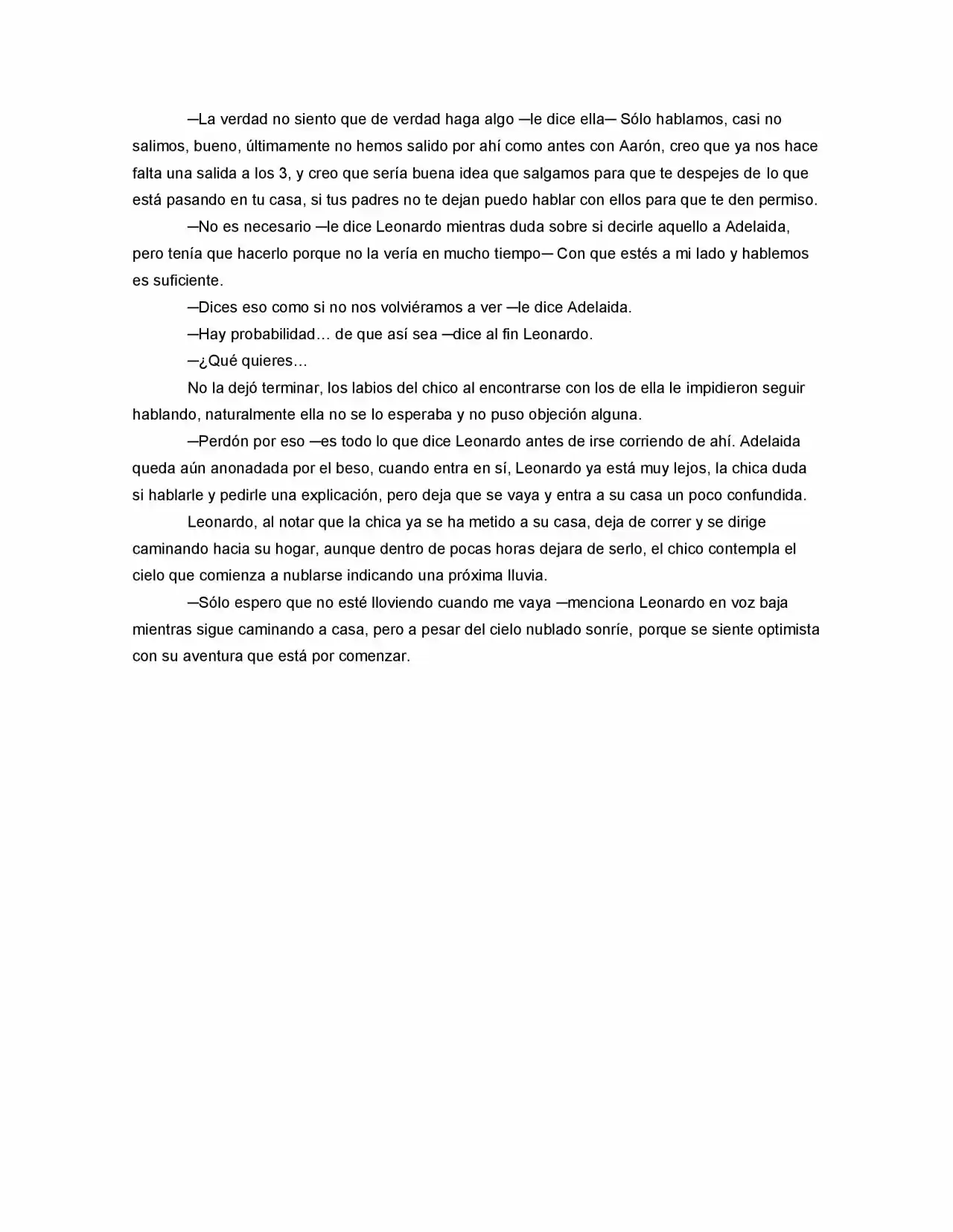 La Diferencia (Novela) - Capítulo 9.50 - Página 17 - LectorTMOo