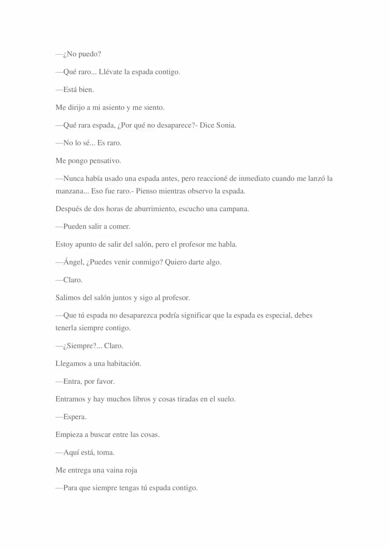 La Dolorosa Vida De Ángel.- Ir A Otro Mundo No Es Tan Genial (Novela) - Capítulo 10 - Página 4 - LectorTMOo