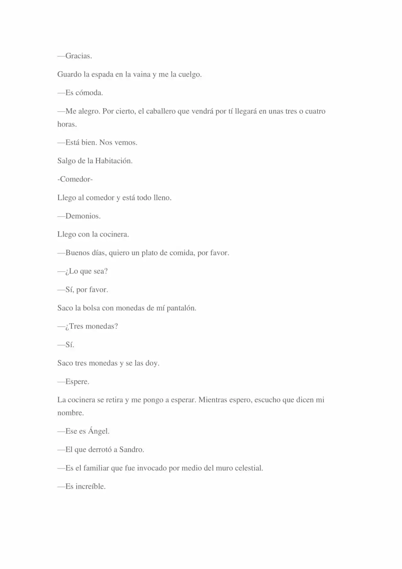 La Dolorosa Vida De Ángel.- Ir A Otro Mundo No Es Tan Genial (Novela) - Capítulo 10 - Página 5 - LectorTMOo