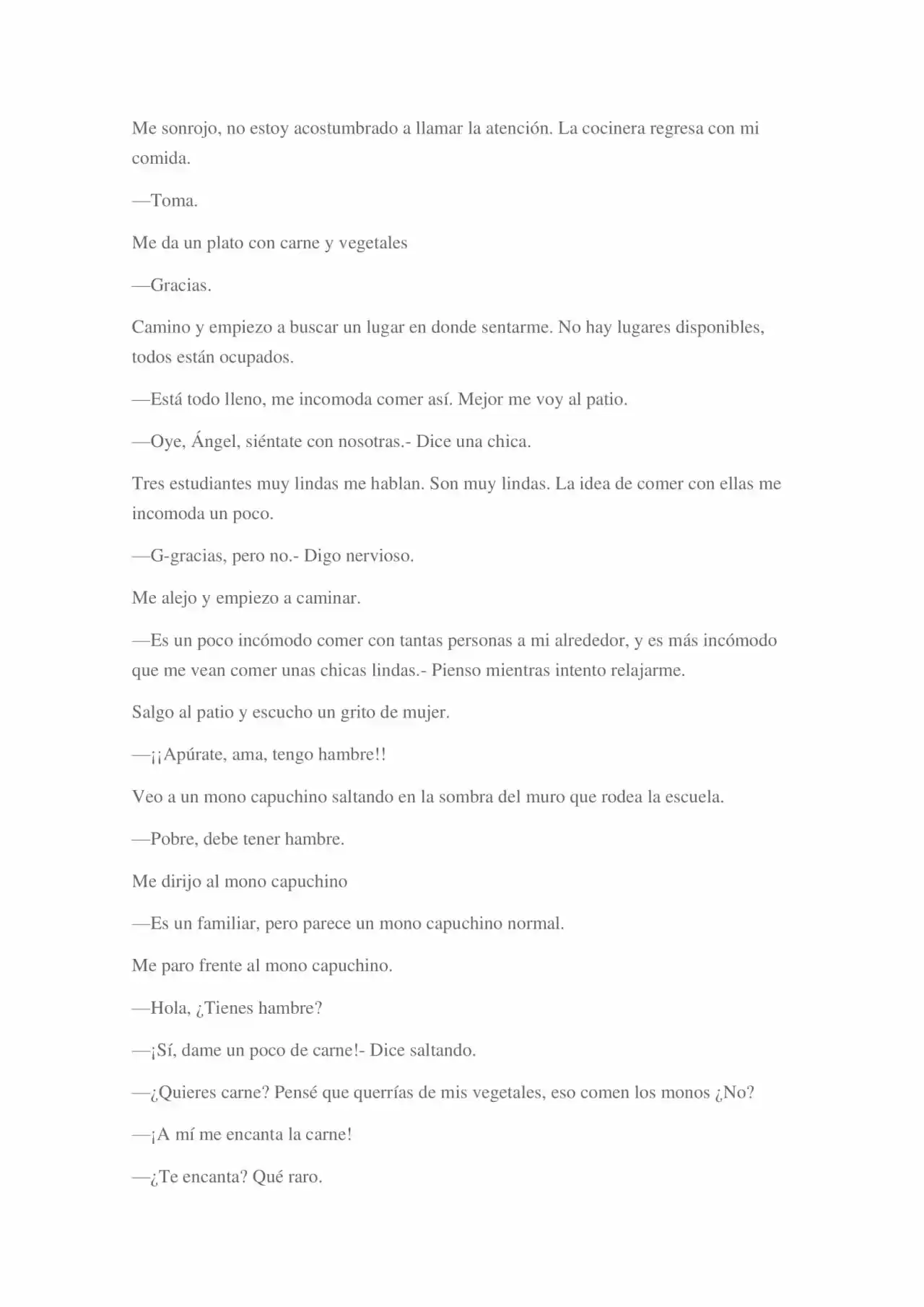 La Dolorosa Vida De Ángel.- Ir A Otro Mundo No Es Tan Genial (Novela) - Capítulo 10 - Página 6 - LectorTMOo