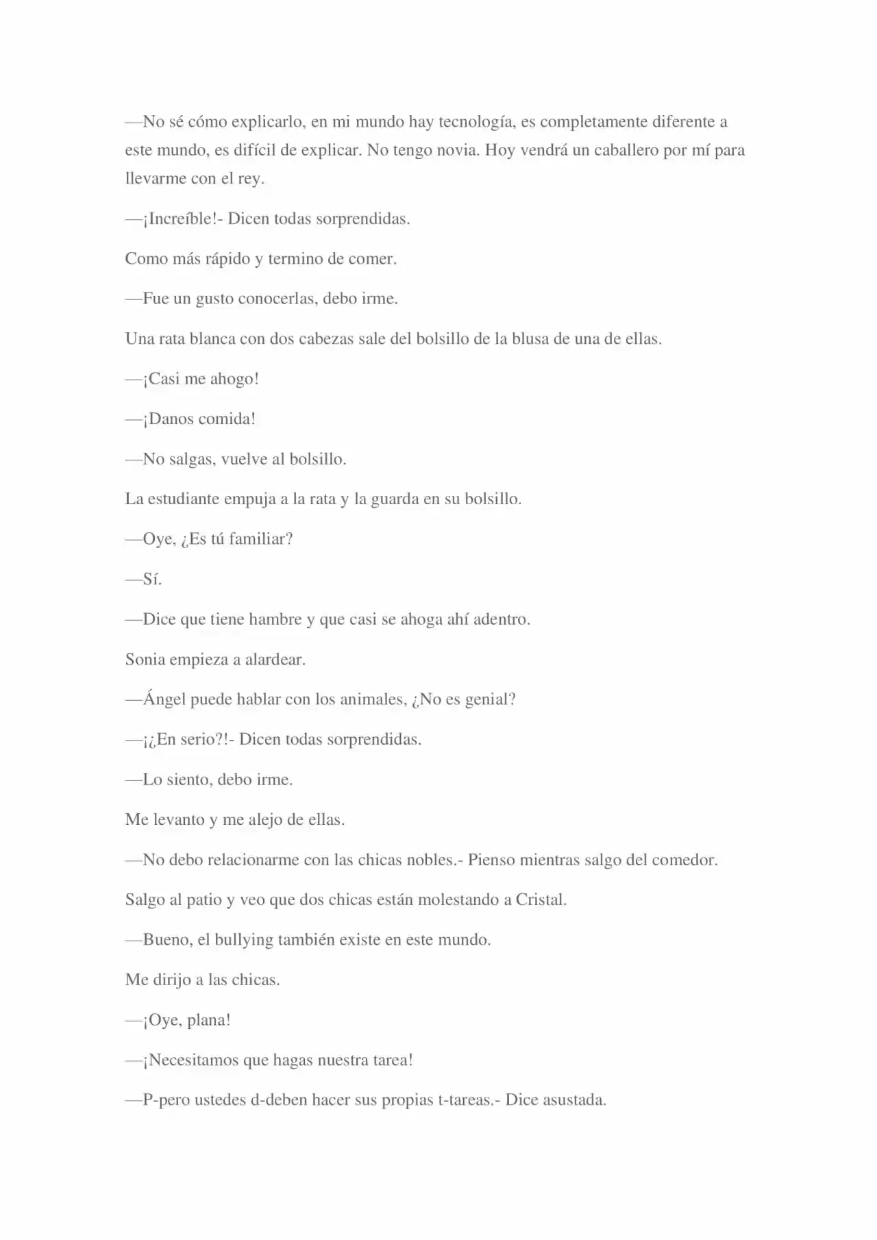 La Dolorosa Vida De Ángel.- Ir A Otro Mundo No Es Tan Genial (Novela) - Capítulo 10 - Página 10 - LectorTMOo