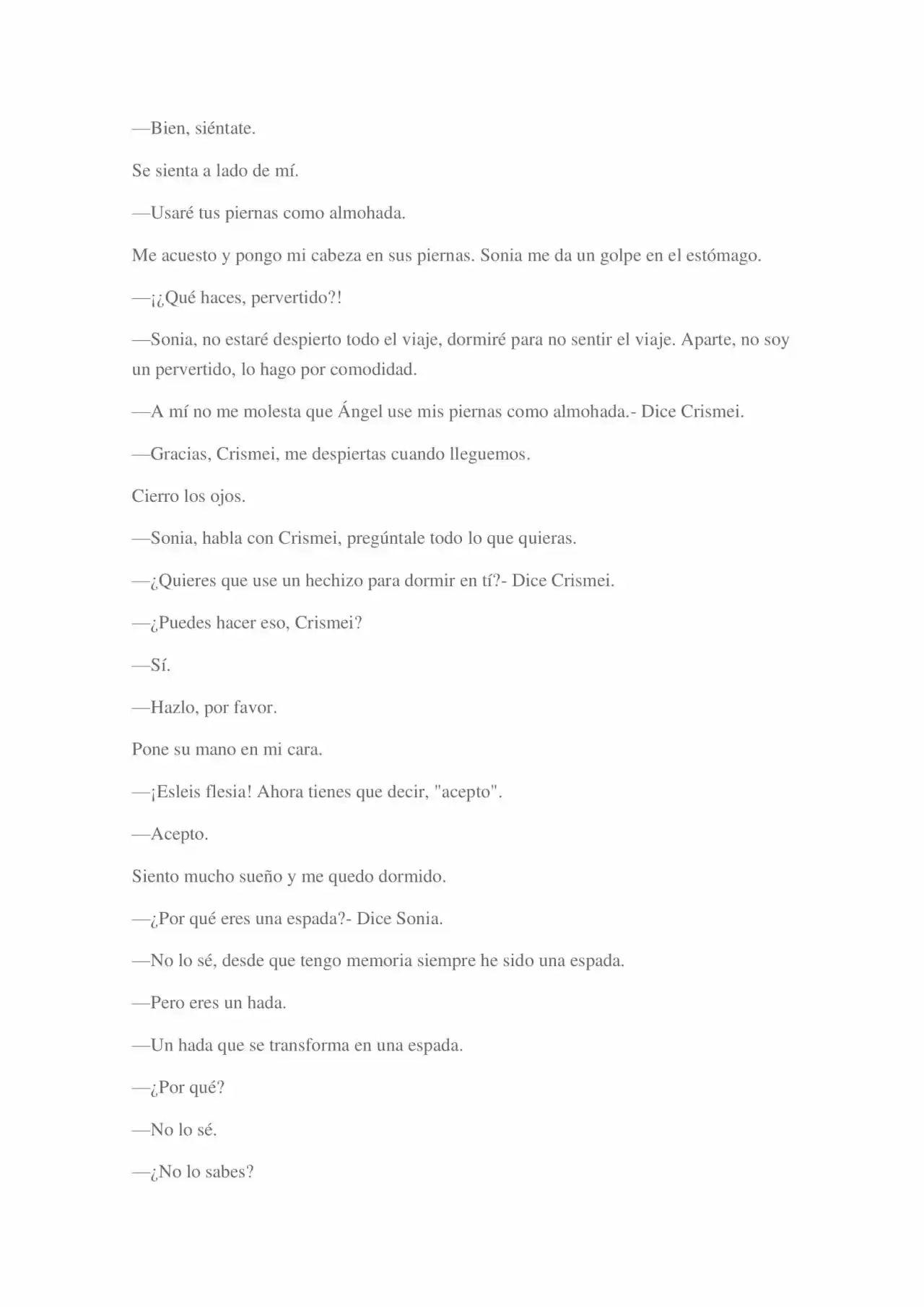 La Dolorosa Vida De Ángel.- Ir A Otro Mundo No Es Tan Genial (Novela) - Capítulo 12 - Página 4 - LectorTMOo