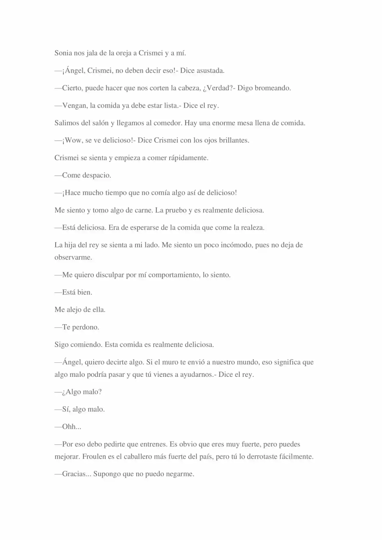 La Dolorosa Vida De Ángel.- Ir A Otro Mundo No Es Tan Genial (Novela) - Capítulo 13 - Página 5 - LectorTMOo