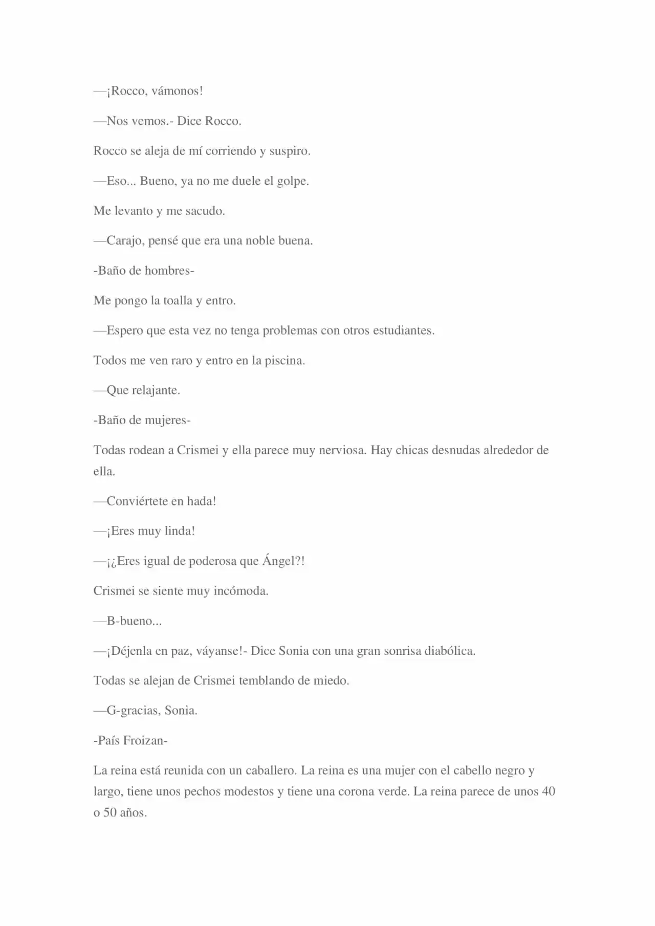 La Dolorosa Vida De Ángel.- Ir A Otro Mundo No Es Tan Genial (Novela) - Capítulo 15 - Página 11 - LectorTMOo
