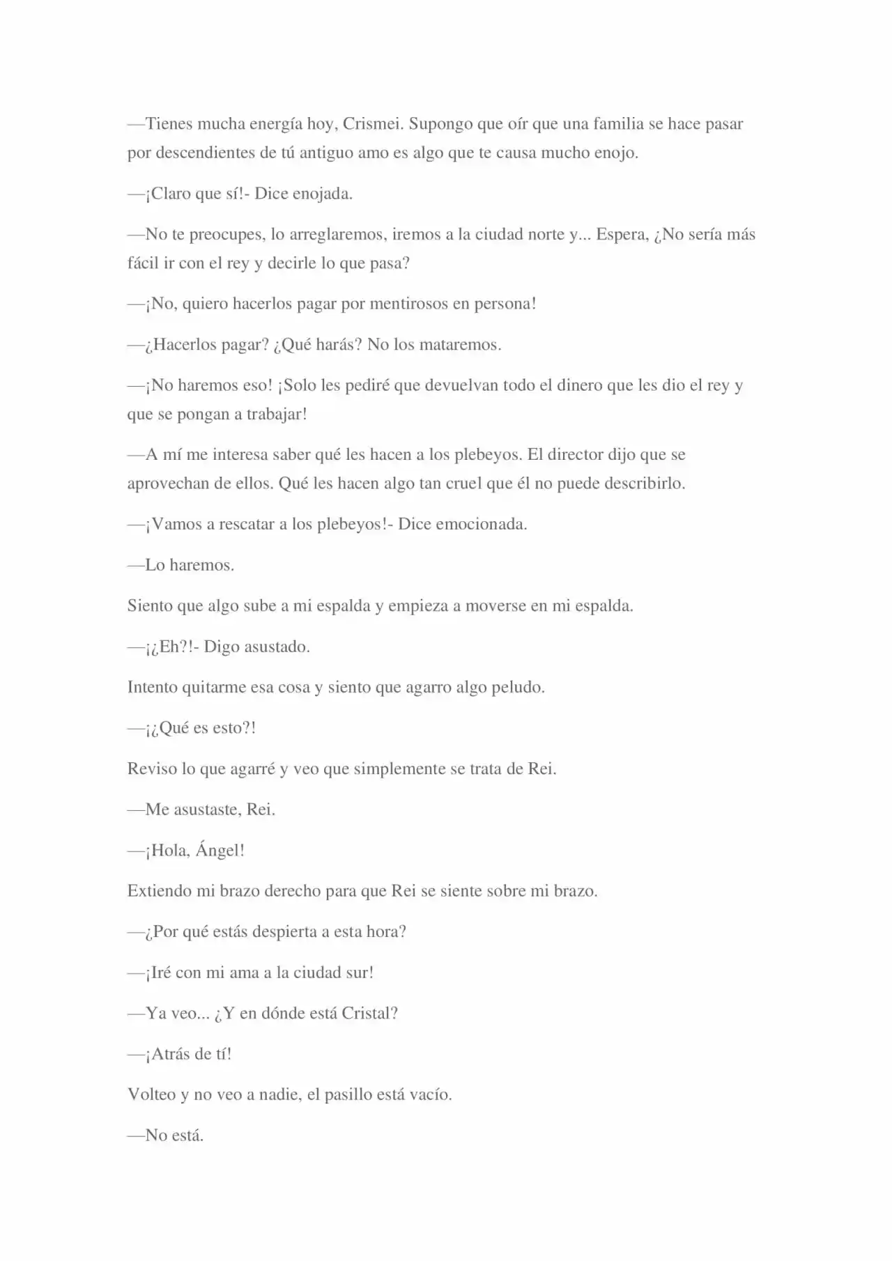 La Dolorosa Vida De Ángel.- Ir A Otro Mundo No Es Tan Genial (Novela) - Capítulo 16 - Página 5 - LectorTMOo