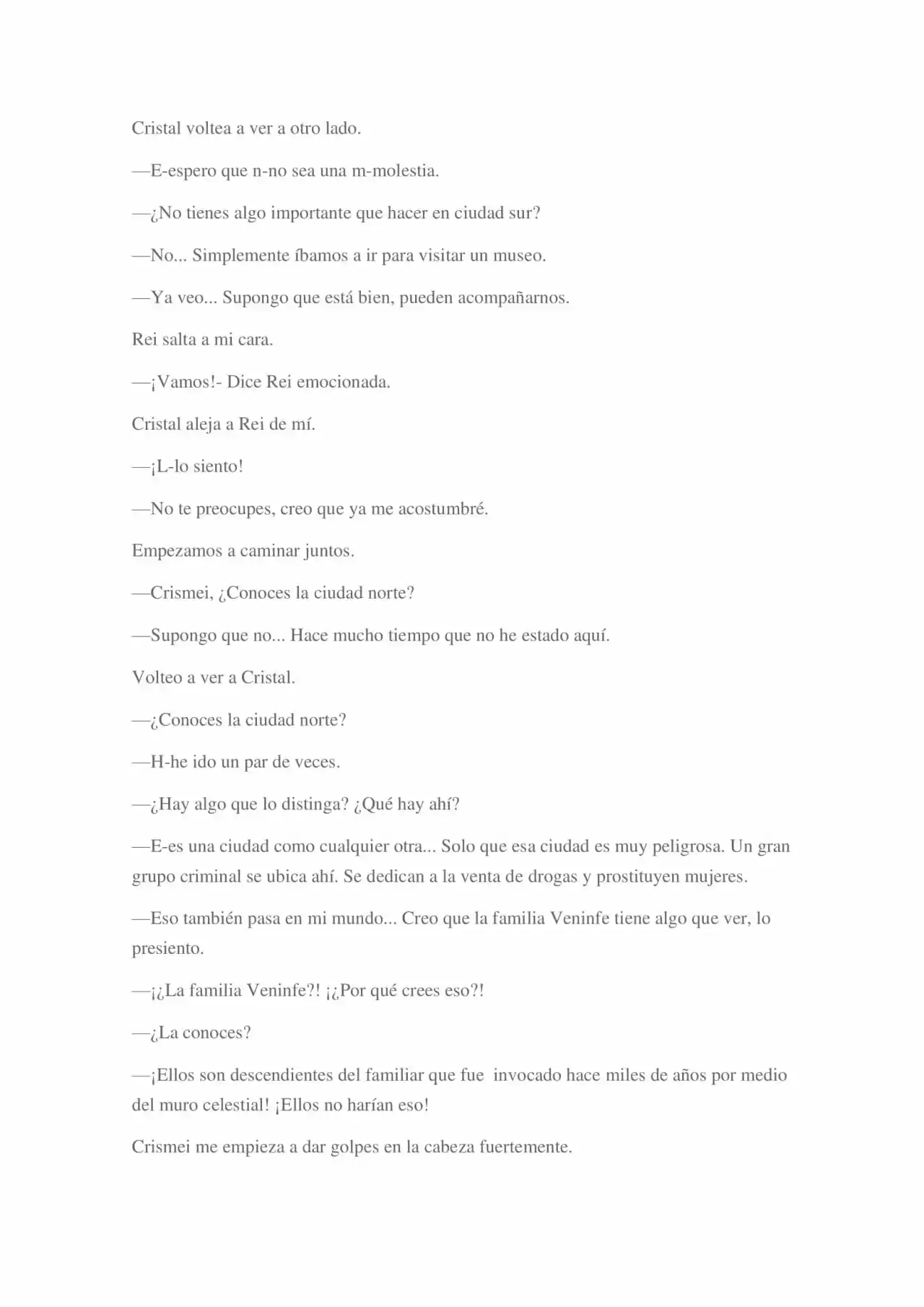 La Dolorosa Vida De Ángel.- Ir A Otro Mundo No Es Tan Genial (Novela) - Capítulo 16 - Página 7 - LectorTMOo