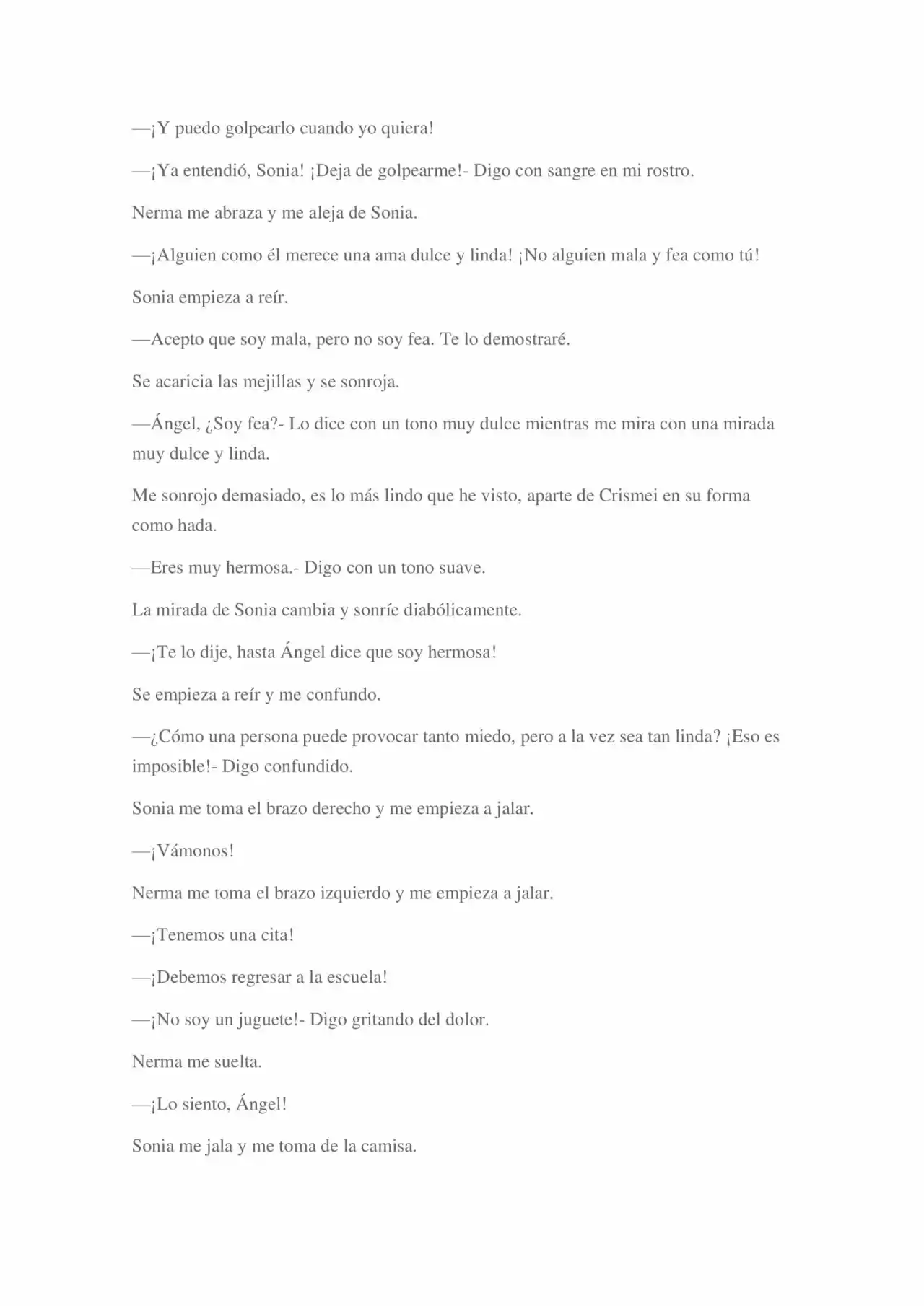 La Dolorosa Vida De Ángel.- Ir A Otro Mundo No Es Tan Genial (Novela) - Capítulo 19 - Página 8 - LectorTMOo