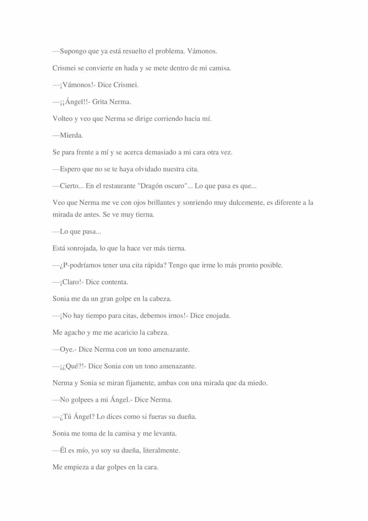La Dolorosa Vida De Ángel.- Ir A Otro Mundo No Es Tan Genial (Novela) - Capítulo 2 - Página 7 - LectorTMOo