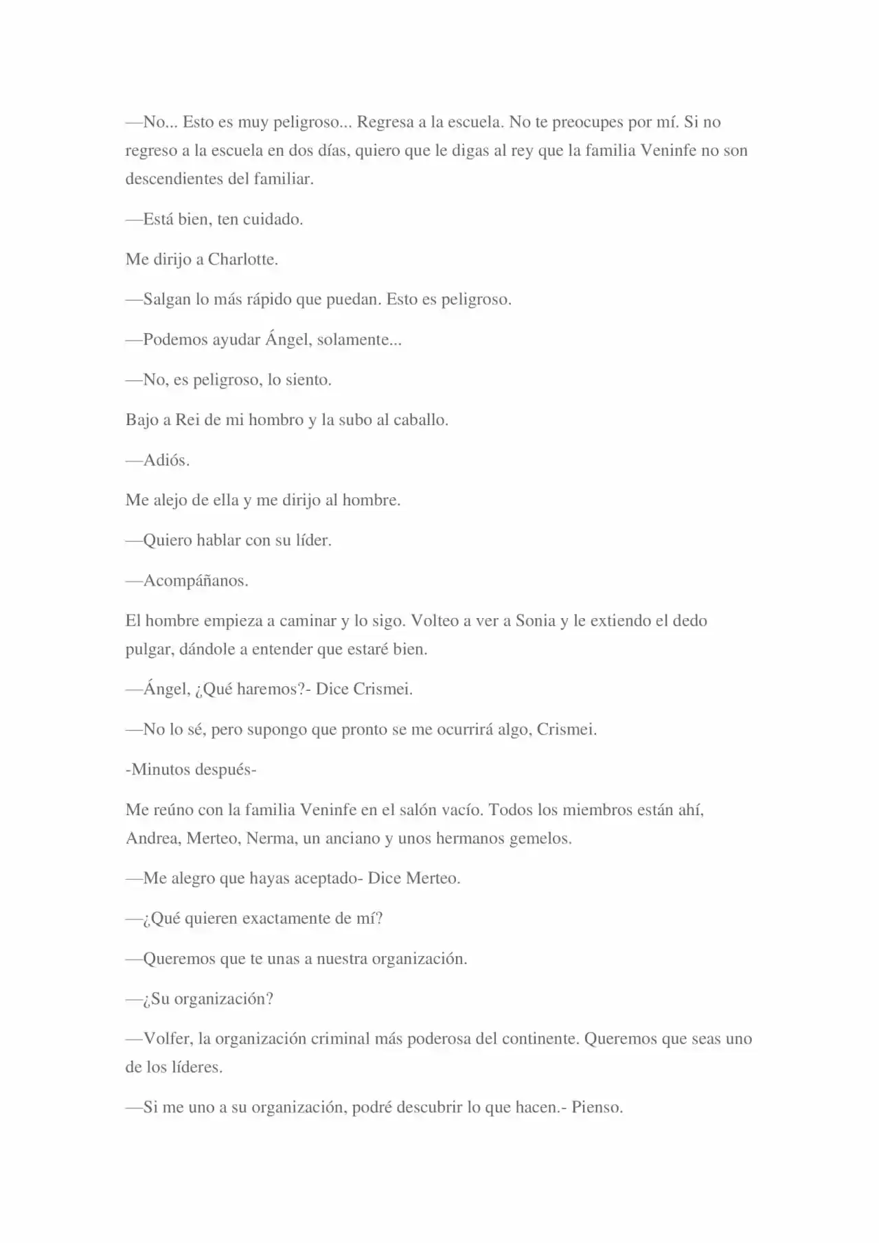 La Dolorosa Vida De Ángel.- Ir A Otro Mundo No Es Tan Genial (Novela) - Capítulo 2 - Página 10 - LectorTMOo