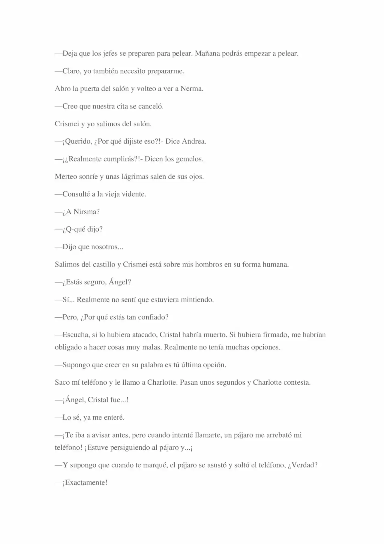 La Dolorosa Vida De Ángel.- Ir A Otro Mundo No Es Tan Genial (Novela) - Capítulo 2 - Página 13 - LectorTMOo