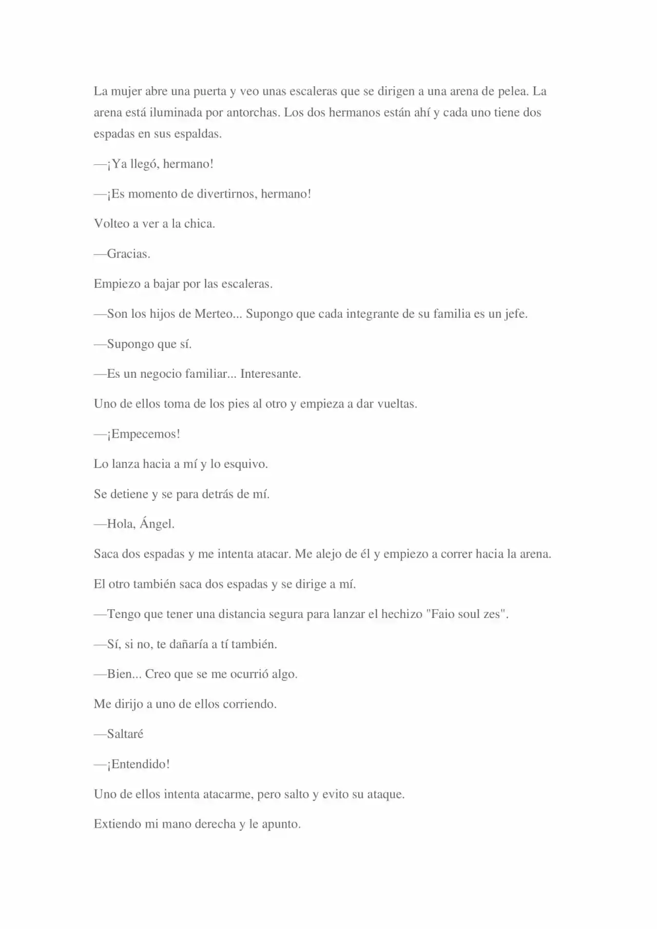 La Dolorosa Vida De Ángel.- Ir A Otro Mundo No Es Tan Genial (Novela) - Capítulo 2 - Página 20 - LectorTMOo