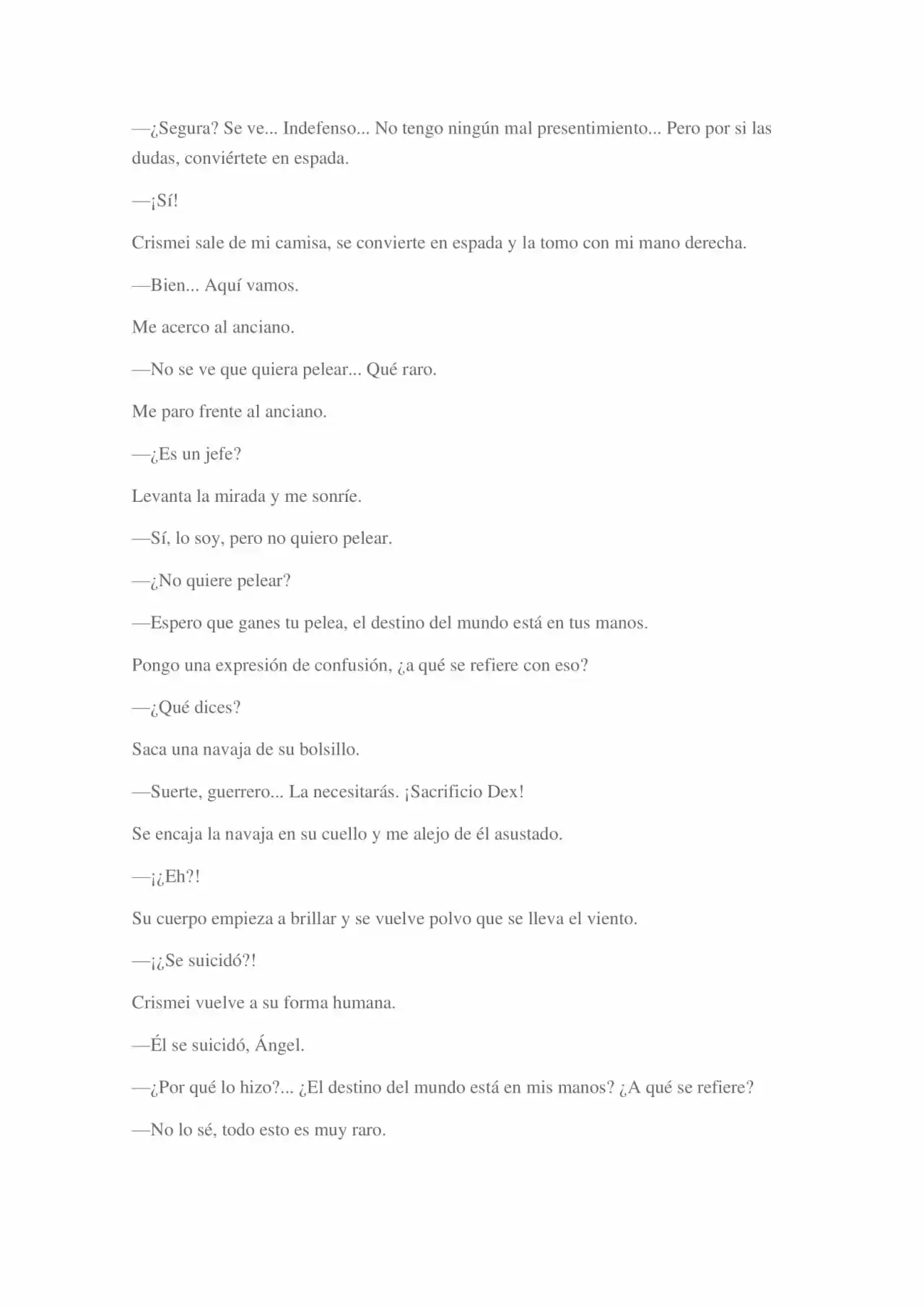 La Dolorosa Vida De Ángel.- Ir A Otro Mundo No Es Tan Genial (Novela) - Capítulo 2 - Página 26 - LectorTMOo