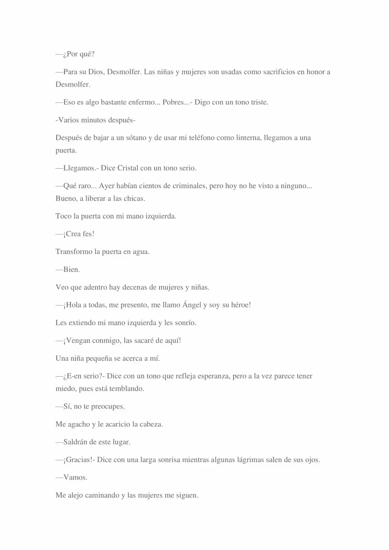 La Dolorosa Vida De Ángel.- Ir A Otro Mundo No Es Tan Genial (Novela) - Capítulo 2 - Página 29 - LectorTMOo