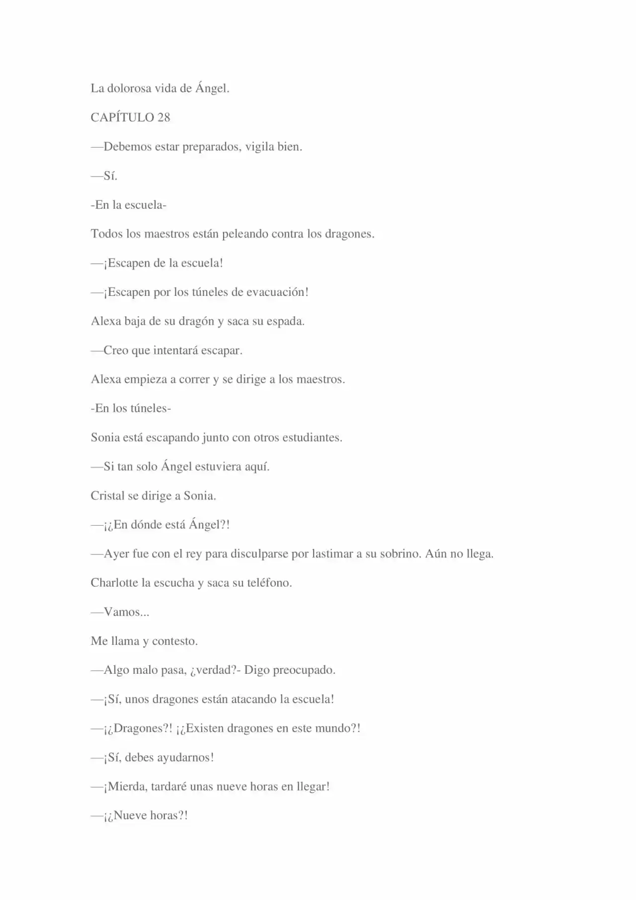 La Dolorosa Vida De Ángel.- Ir A Otro Mundo No Es Tan Genial (Novela) - Capítulo 2 - Página 54 - LectorTMOo