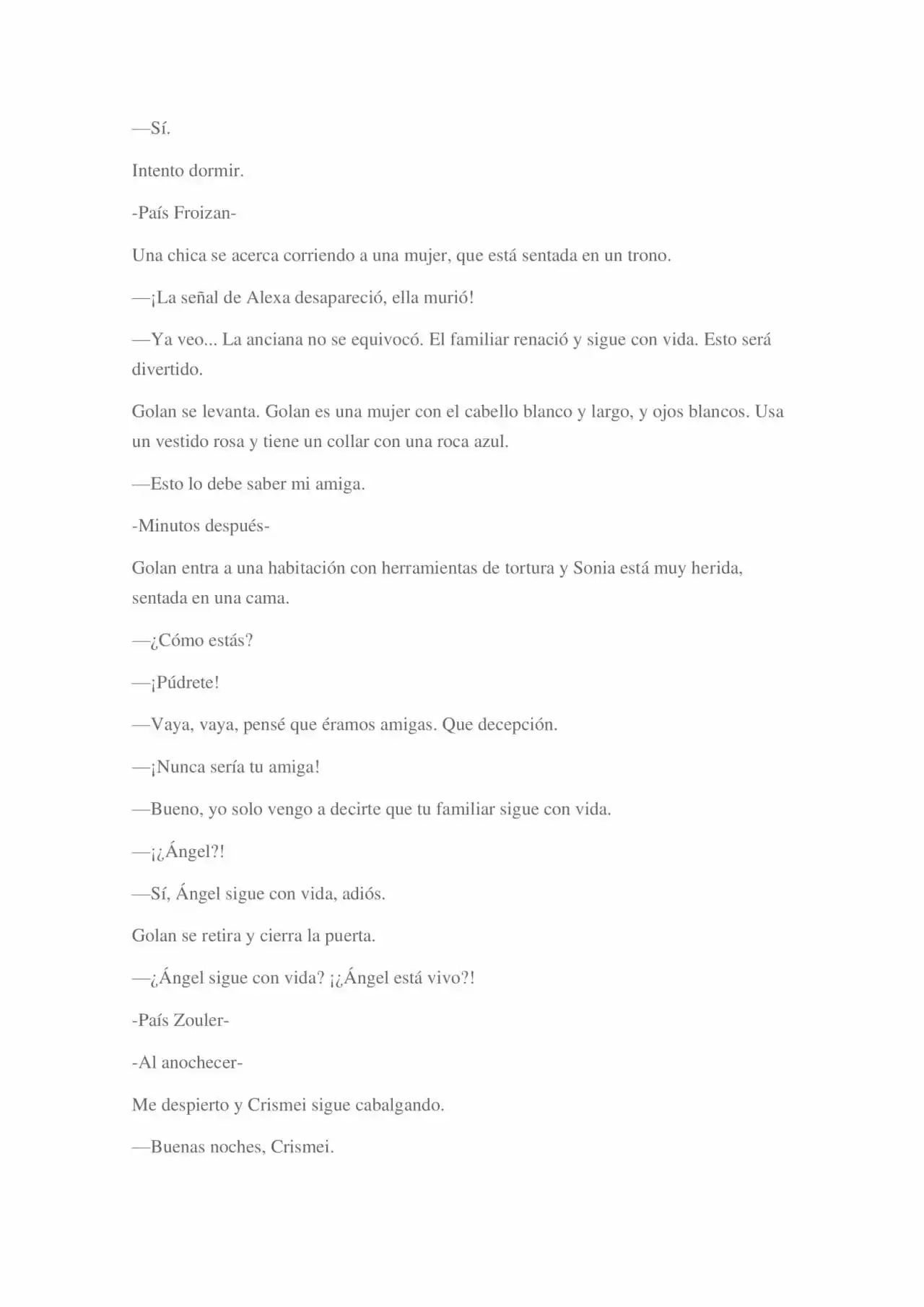 La Dolorosa Vida De Ángel.- Ir A Otro Mundo No Es Tan Genial (Novela) - Capítulo 2 - Página 84 - LectorTMOo