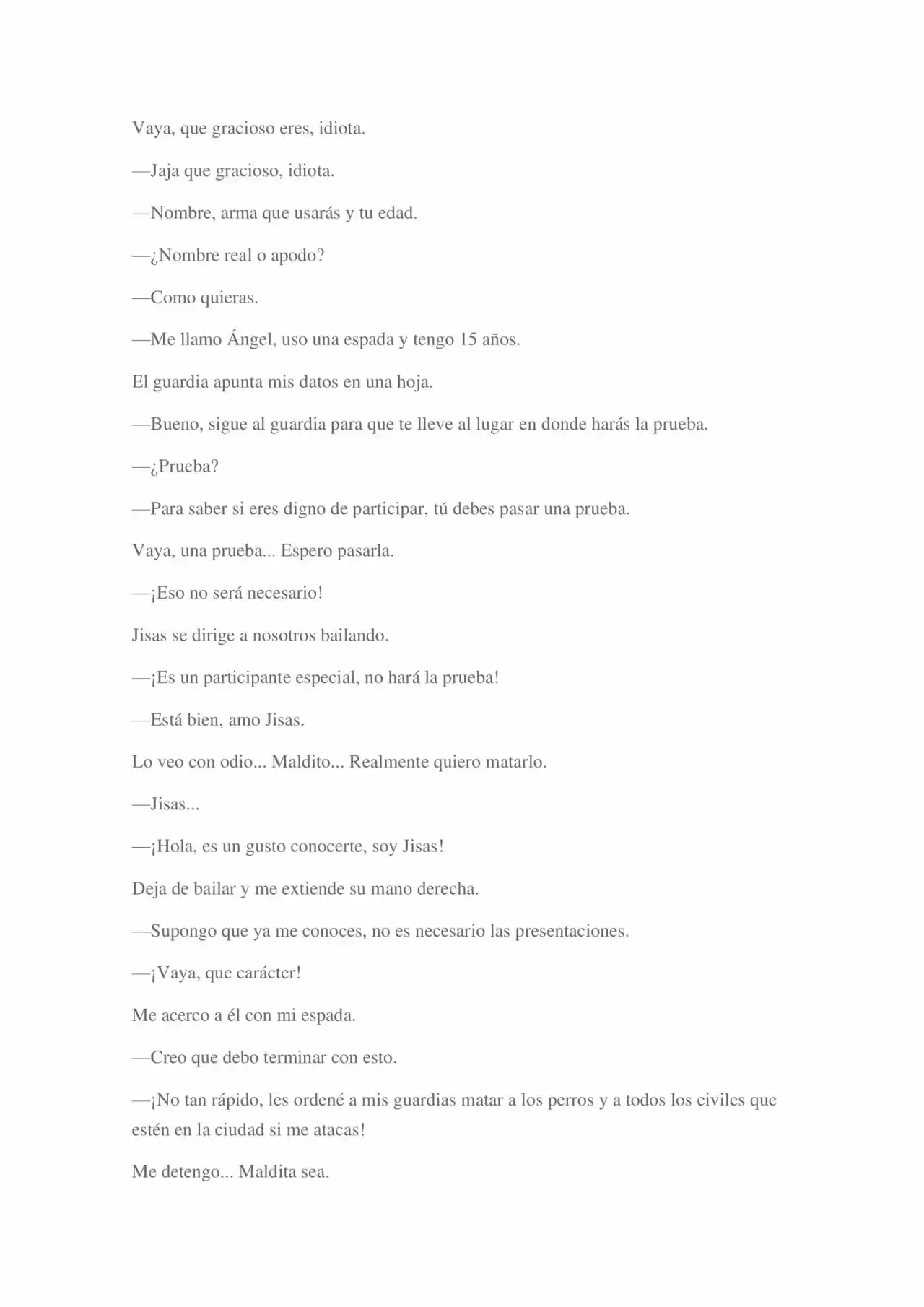 La Dolorosa Vida De Ángel.- Ir A Otro Mundo No Es Tan Genial (Novela) - Capítulo 2 - Página 115 - LectorTMOo