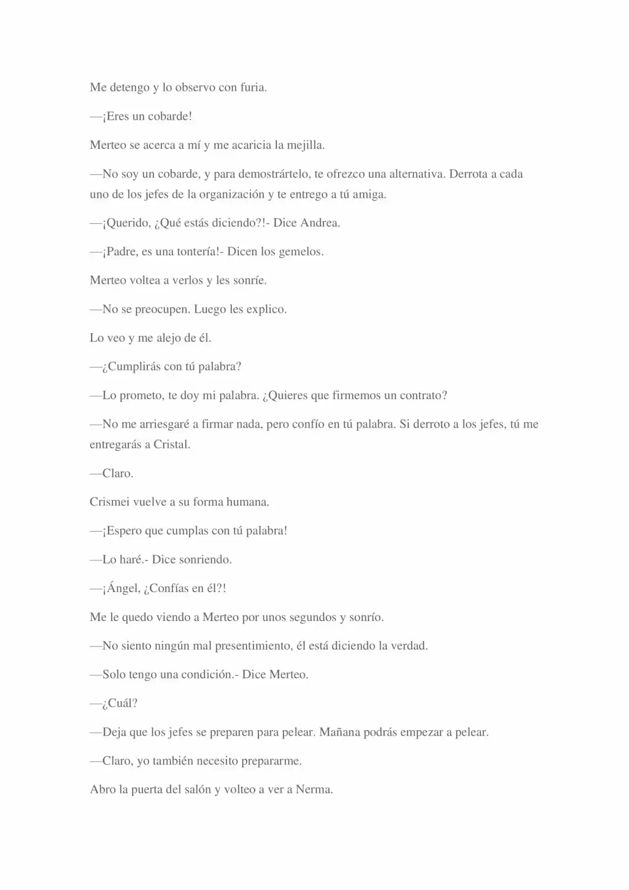 La Dolorosa Vida De Ángel.- Ir A Otro Mundo No Es Tan Genial (Novela) - Capítulo 20 - Página 4 - LectorTMOo