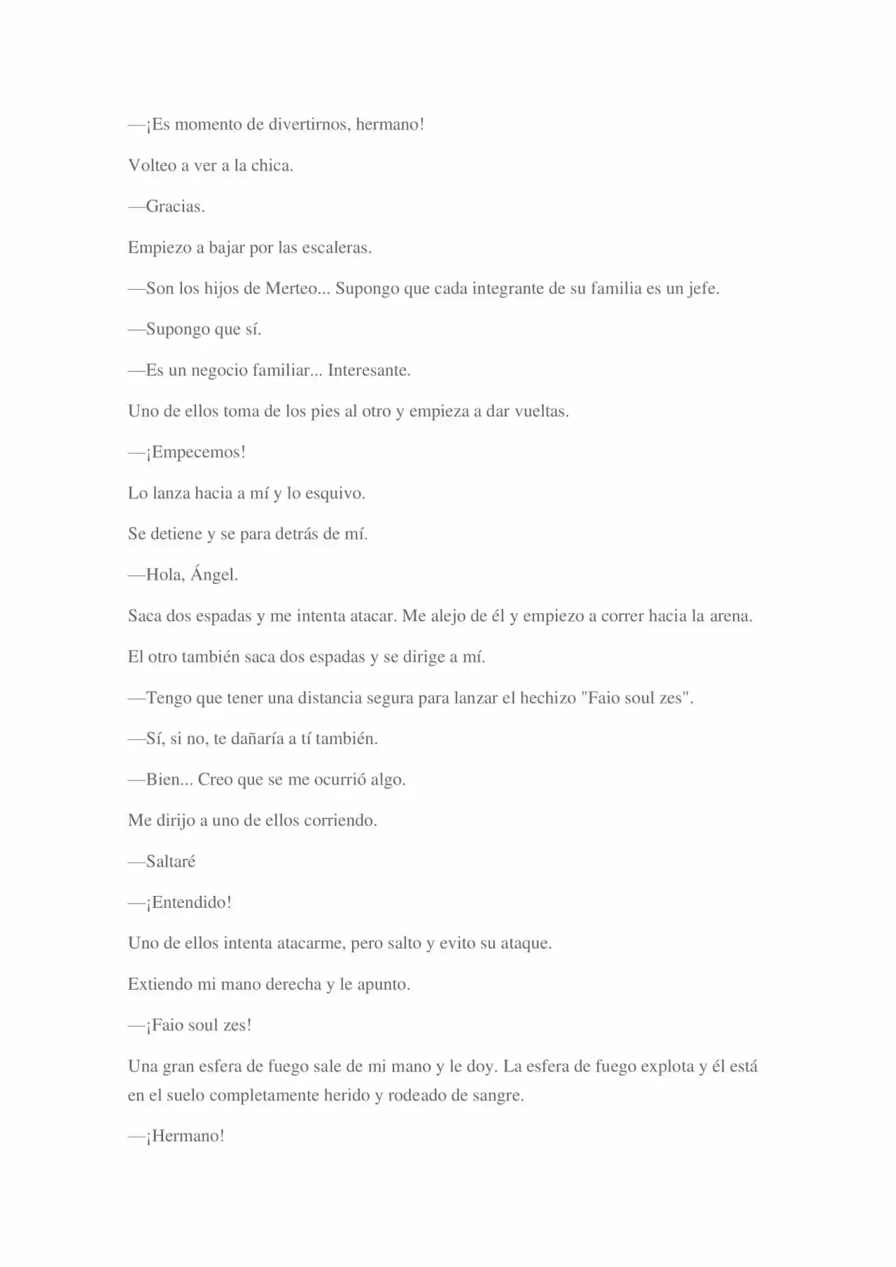 La Dolorosa Vida De Ángel.- Ir A Otro Mundo No Es Tan Genial (Novela) - Capítulo 21 - Página 6 - LectorTMOo
