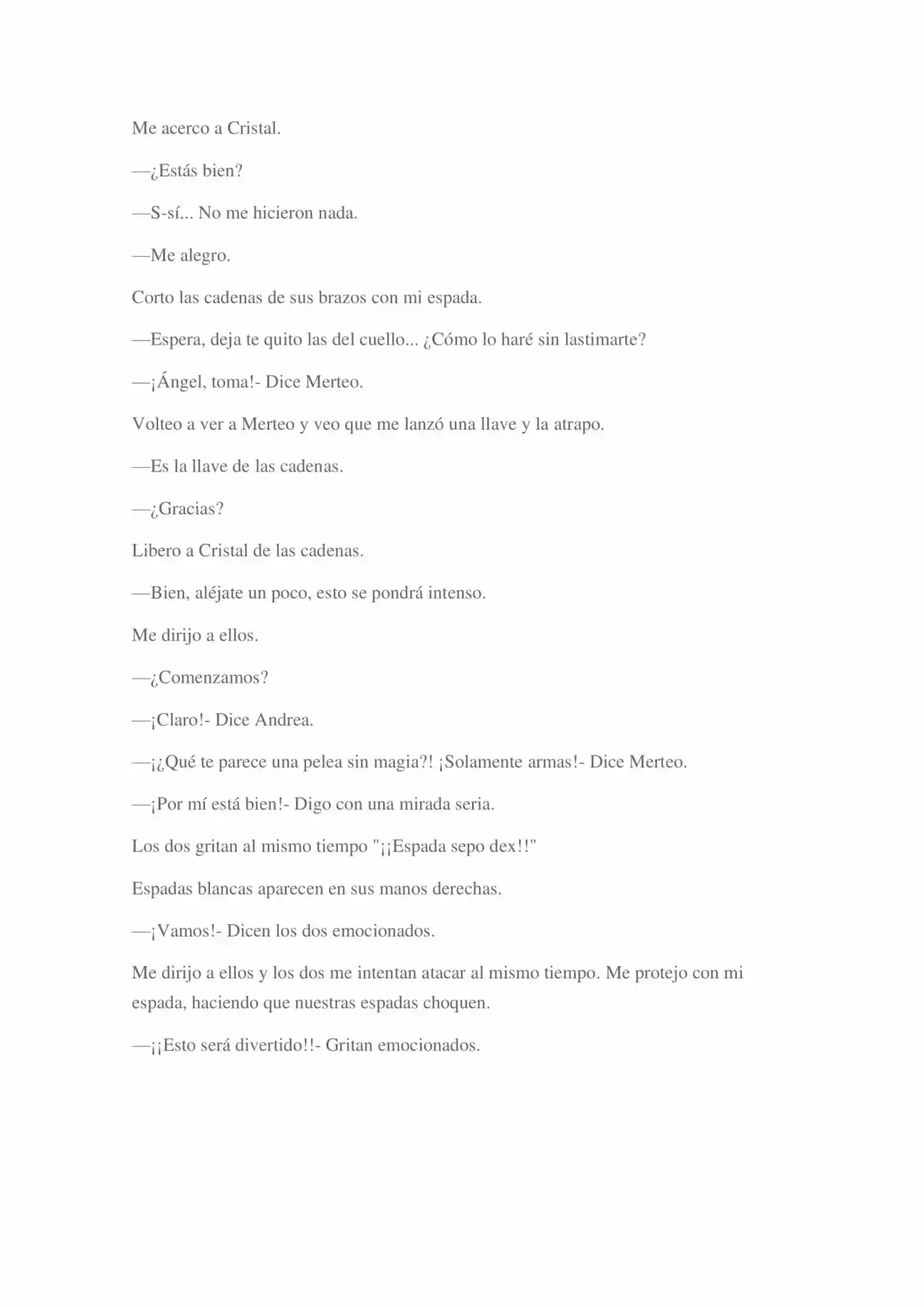 La Dolorosa Vida De Ángel.- Ir A Otro Mundo No Es Tan Genial (Novela) - Capítulo 23 - Página 4 - LectorTMOo