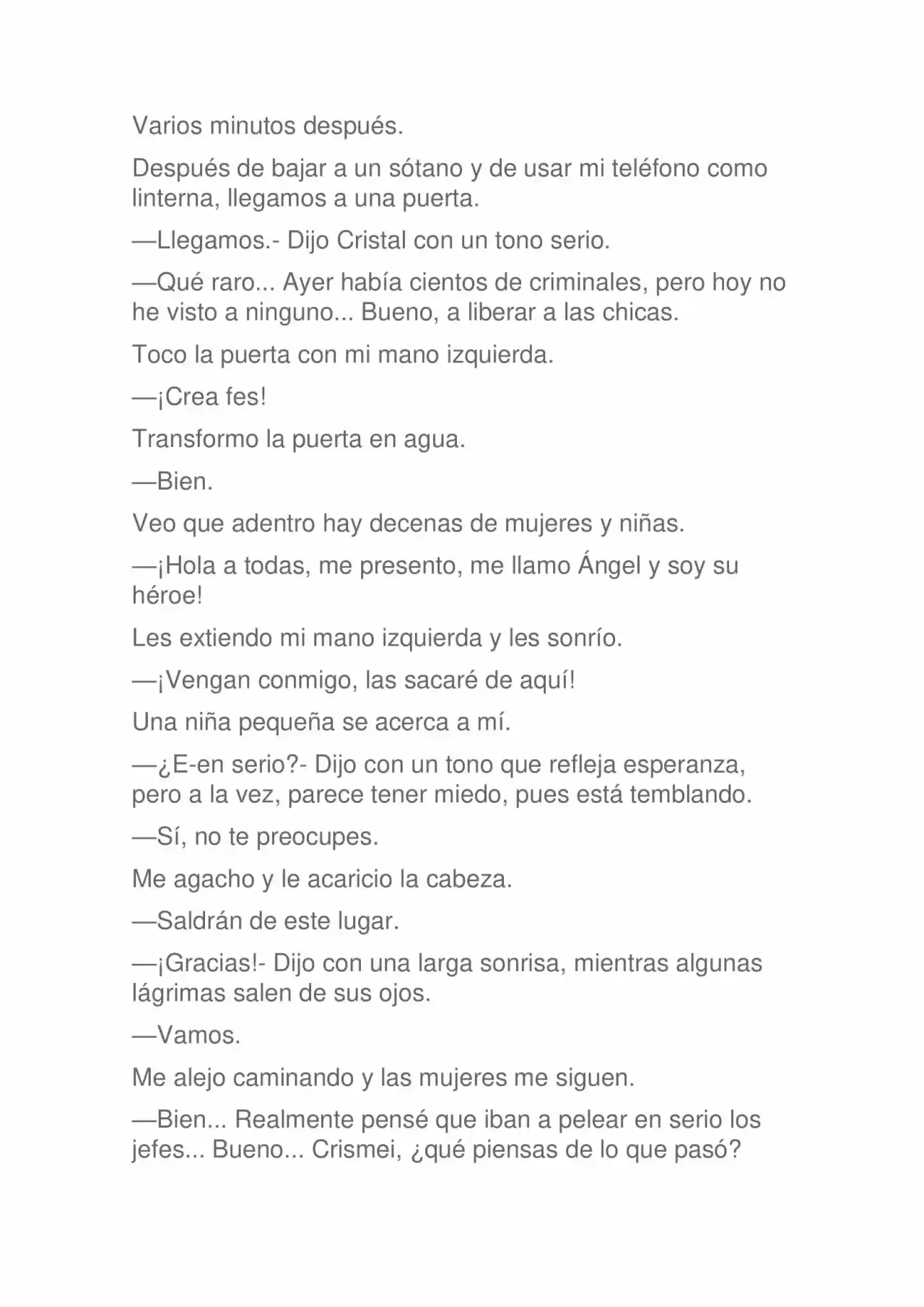 La Dolorosa Vida De Ángel.- Ir A Otro Mundo No Es Tan Genial (Novela) - Capítulo 24 - Página 4 - LectorTMOo