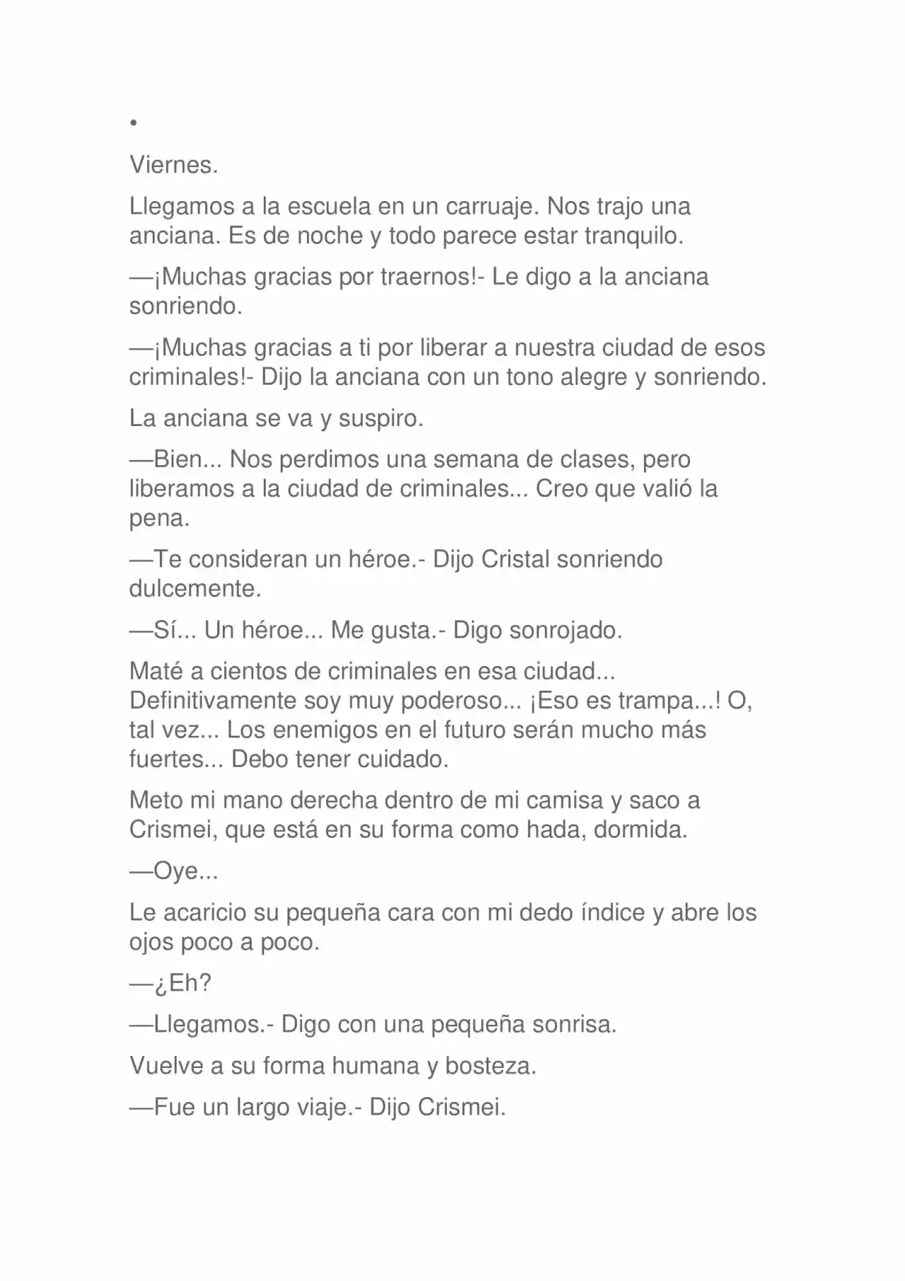 La Dolorosa Vida De Ángel.- Ir A Otro Mundo No Es Tan Genial (Novela) - Capítulo 24 - Página 6 - LectorTMOo