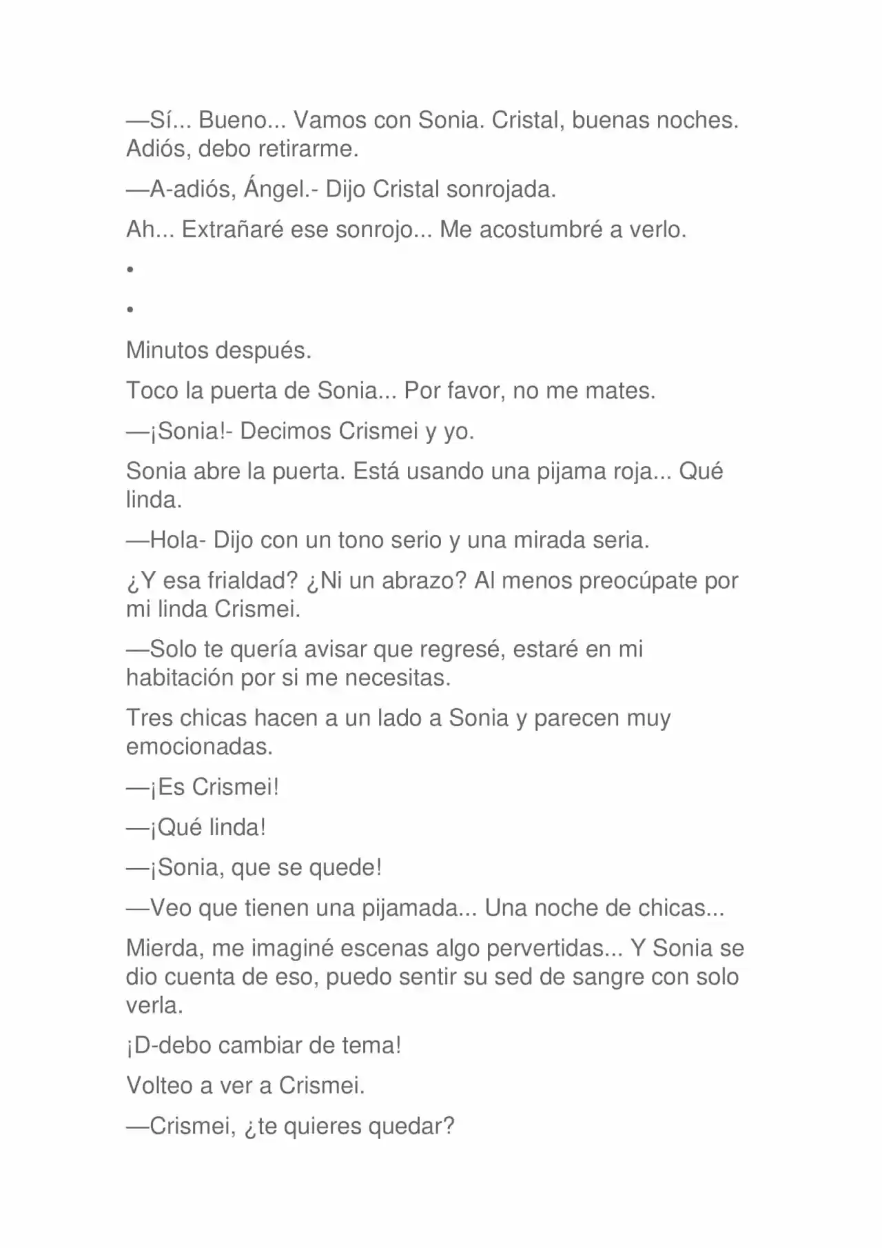 La Dolorosa Vida De Ángel.- Ir A Otro Mundo No Es Tan Genial (Novela) - Capítulo 24 - Página 7 - LectorTMOo