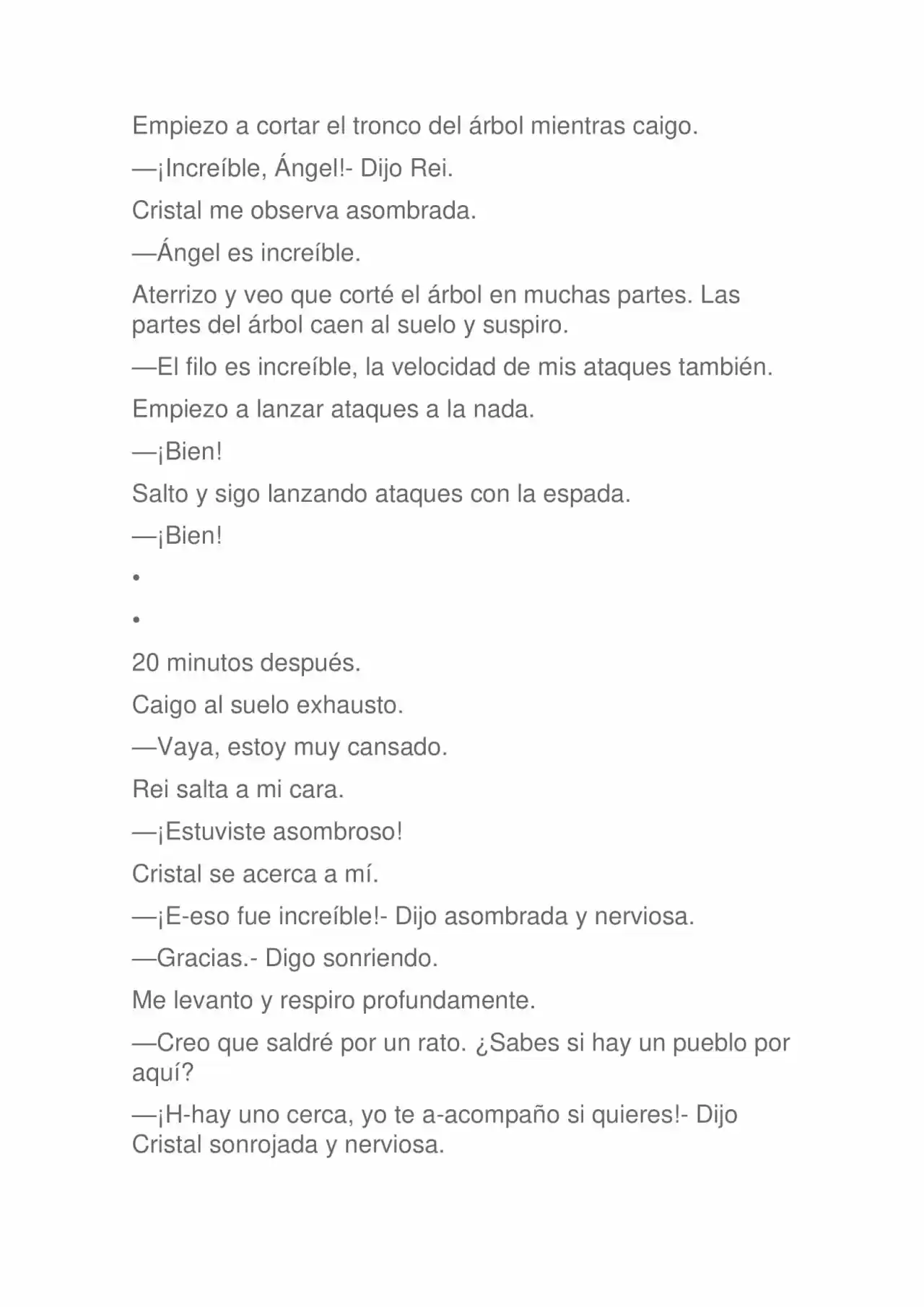 La Dolorosa Vida De Ángel.- Ir A Otro Mundo No Es Tan Genial (Novela) - Capítulo 25 - Página 10 - LectorTMOo