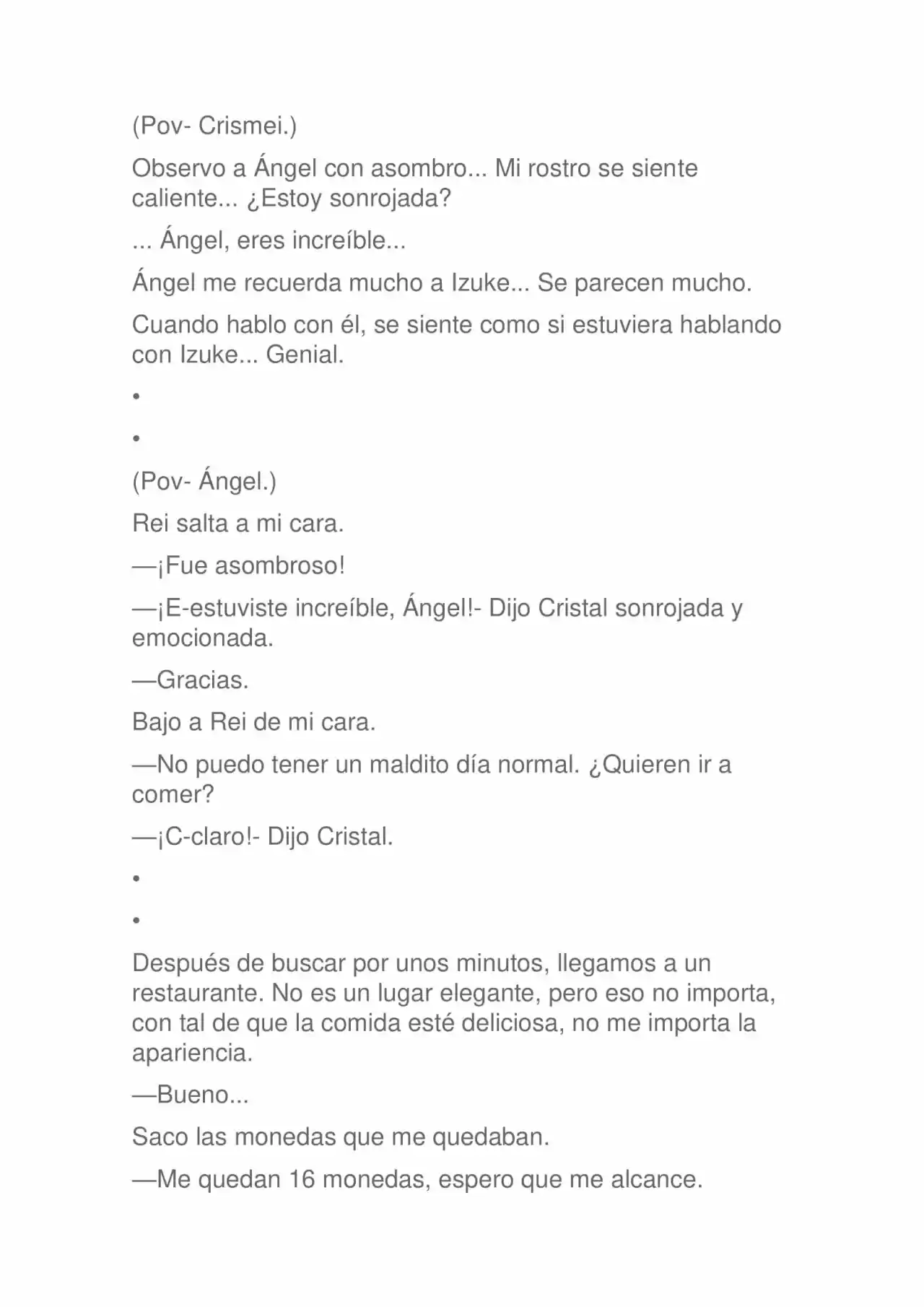 La Dolorosa Vida De Ángel.- Ir A Otro Mundo No Es Tan Genial (Novela) - Capítulo 26 - Página 5 - LectorTMOo