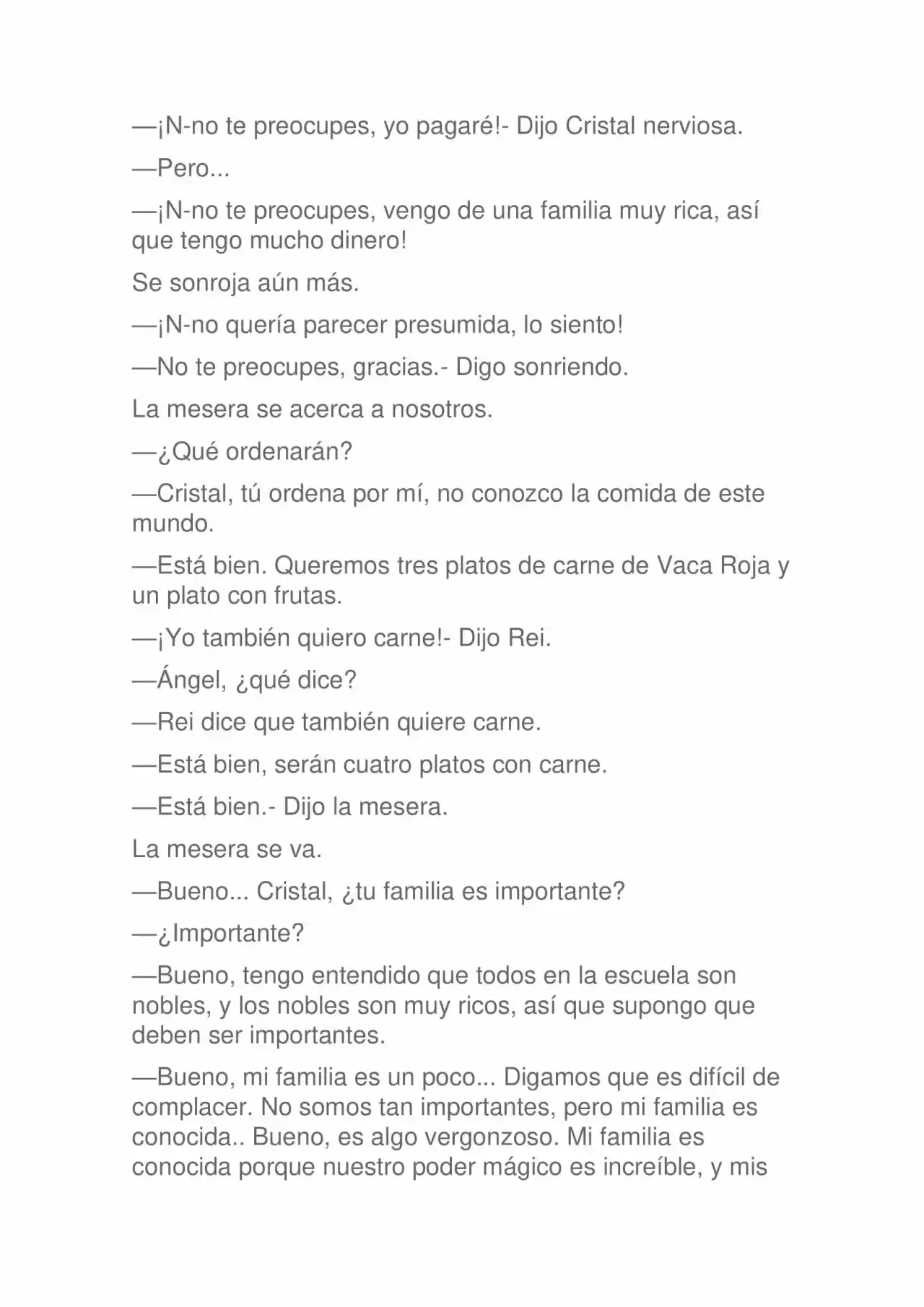 La Dolorosa Vida De Ángel.- Ir A Otro Mundo No Es Tan Genial (Novela) - Capítulo 26 - Página 6 - LectorTMOo